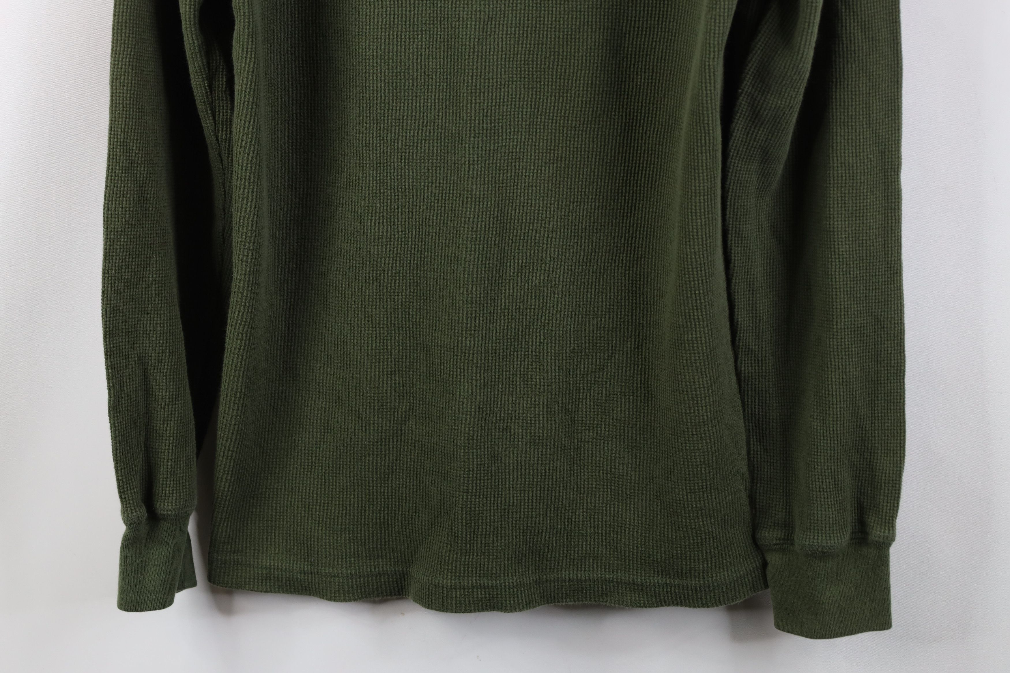 Vintage Vintage 90s Y2K Streetwear Knit Long Sleeve Henley T-Shirt Size US M / EU 48-50 / 2 - 3 Thumbnail