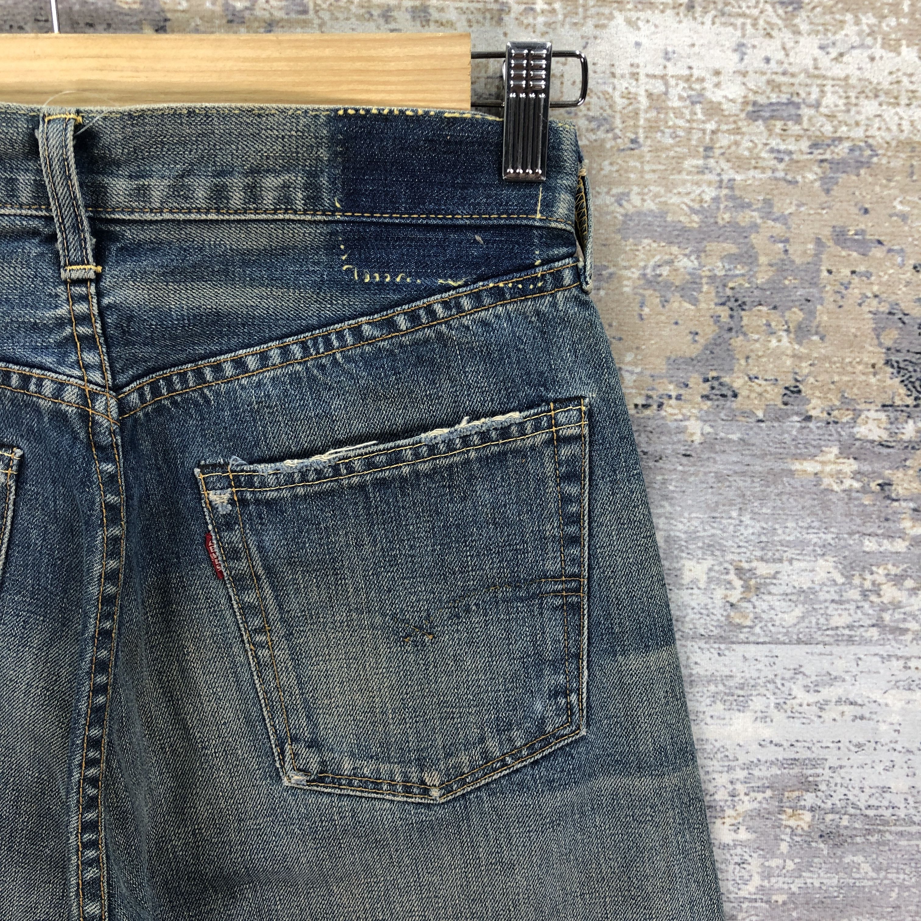 Levi's Distressed Levis 501 Jeans Selvedge Levi's 501 Redline Denim Size 28" / US 6 / IT 42 - 5 Thumbnail
