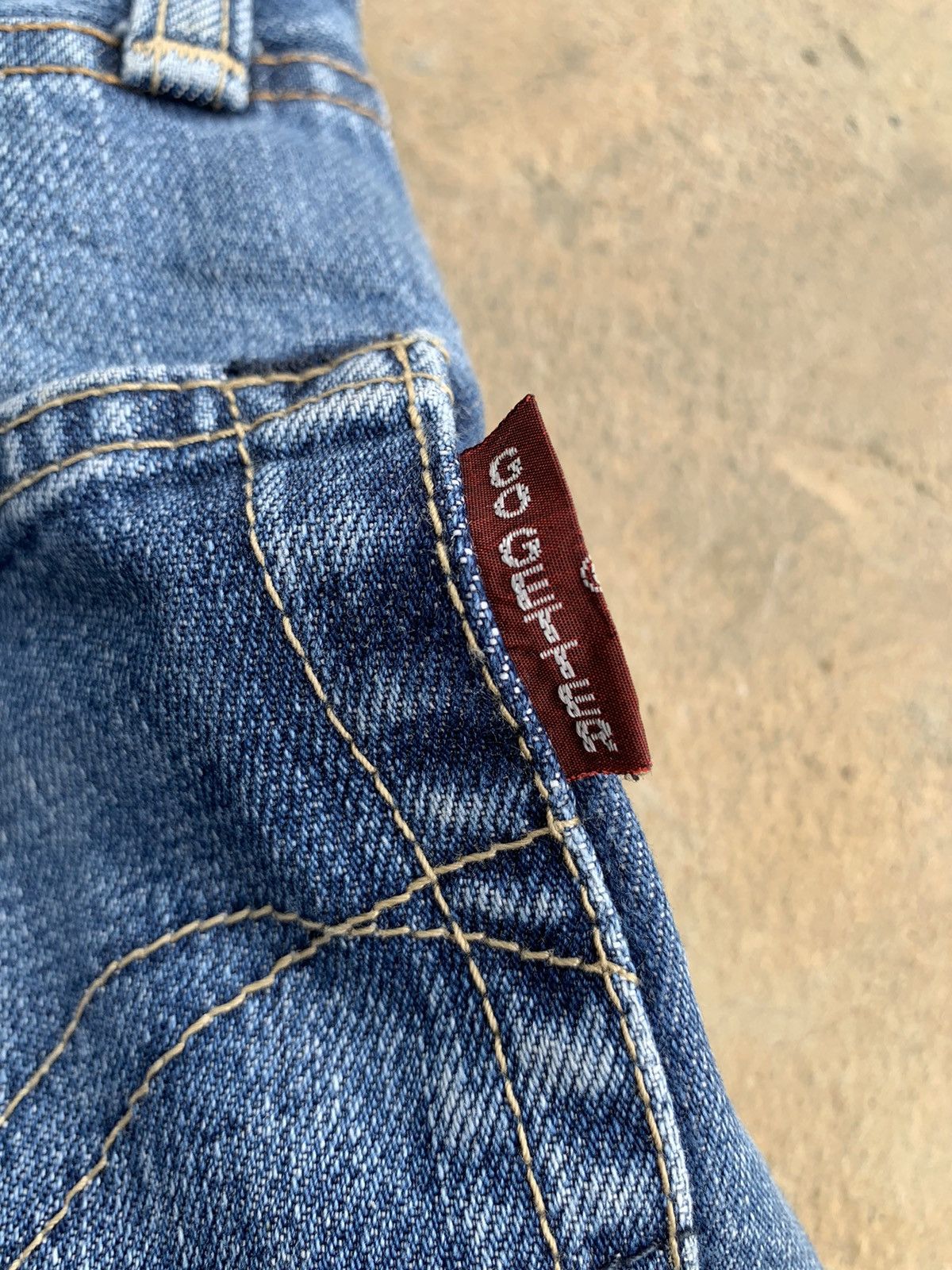Japanese Brand × Vintage GO GETTER SELVEDGE DISTRESSED DENIM Size US 31 - 4 Thumbnail