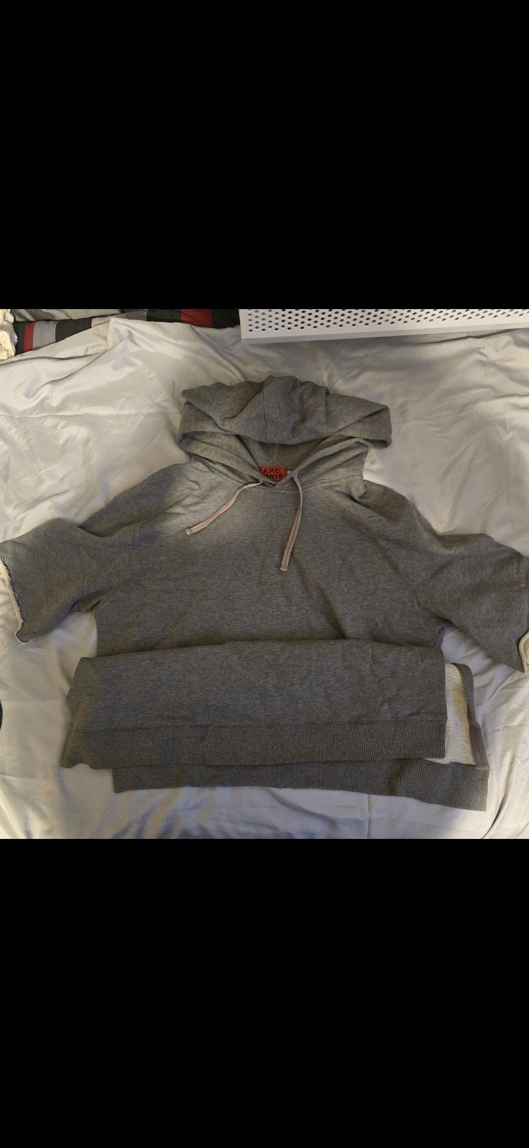 A.P.C. Rare Kanye West A.P.C shortsleve hoodie size L Size US L / EU 52-54 / 3 - 3 Thumbnail