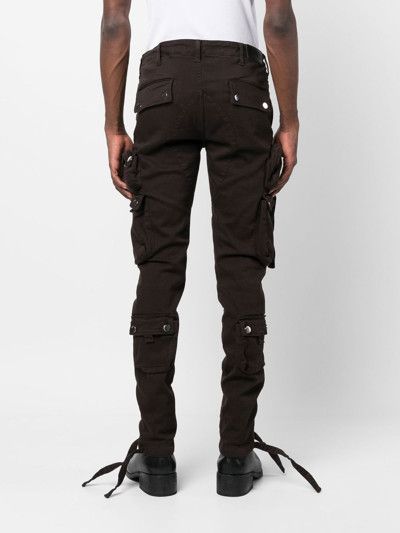 Amiri o1mle0424 Tactical Denim Cargo Pant in Brown Size US 29 - 4 Thumbnail