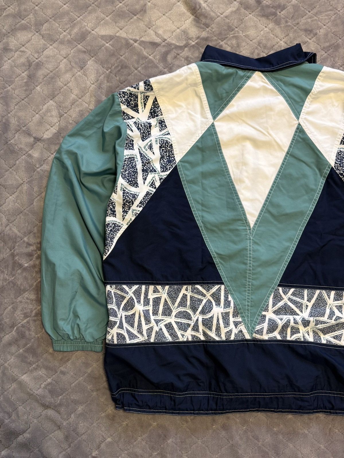 Ellesse × Vintage Vintage 2000s Ellesse Zip Up Light Jacket L Size US L / EU 52-54 / 3 - 7 Thumbnail