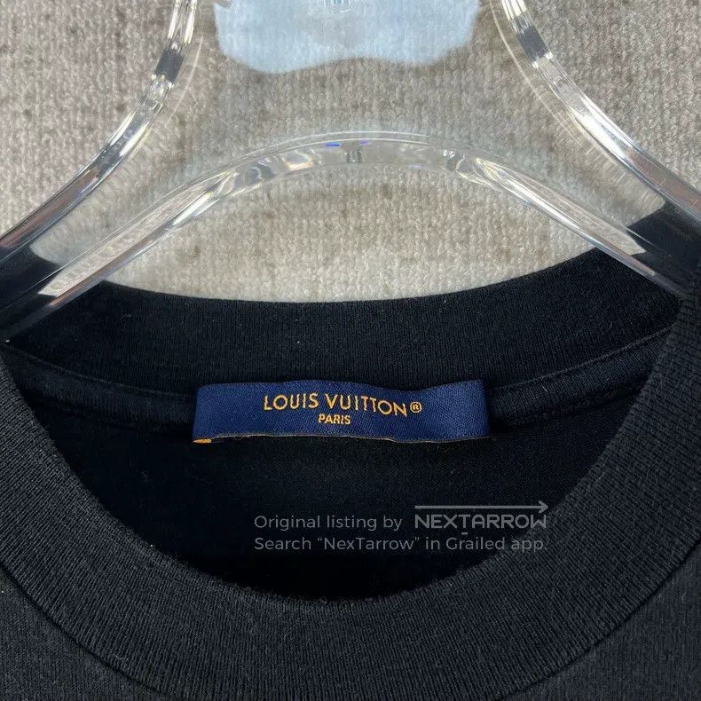 Louis Vuitton Louis Vuitton FW23 Beaded logo Embroidered Crew Neck Short Size US XS / EU 42 / 0 - 4 Thumbnail