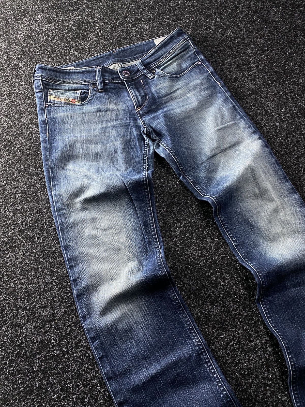 Diesel × If Six Was Nine × Vintage Vintage Y2K Diesel Industry Jeans baggy denim pants Size 26" / US 2 / IT 38 - 6 Thumbnail