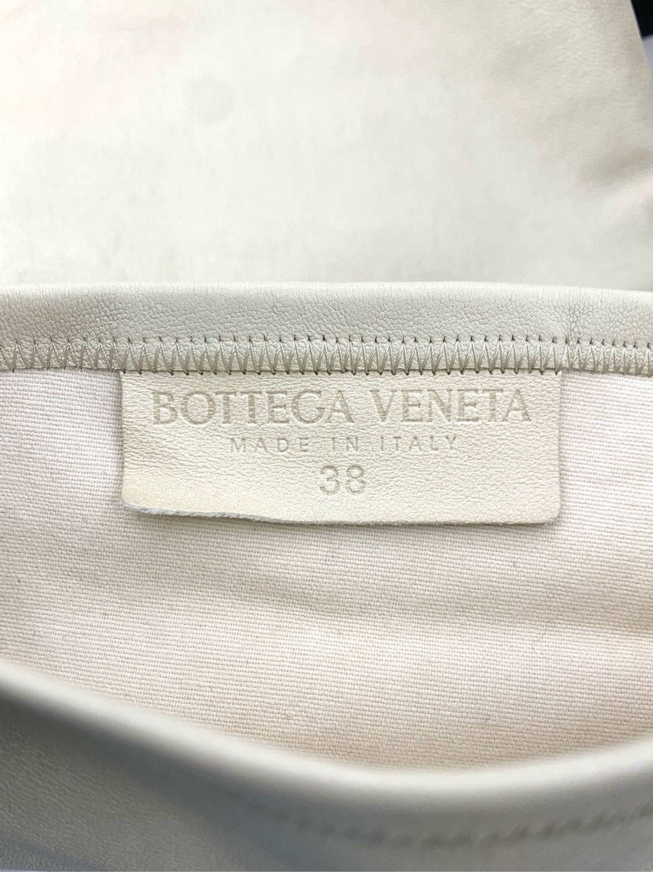 Bottega Veneta Bottega Veneta Women's Thick-Sole High-Heel Leather Boots Size US 7 / IT 37 - 7 Thumbnail