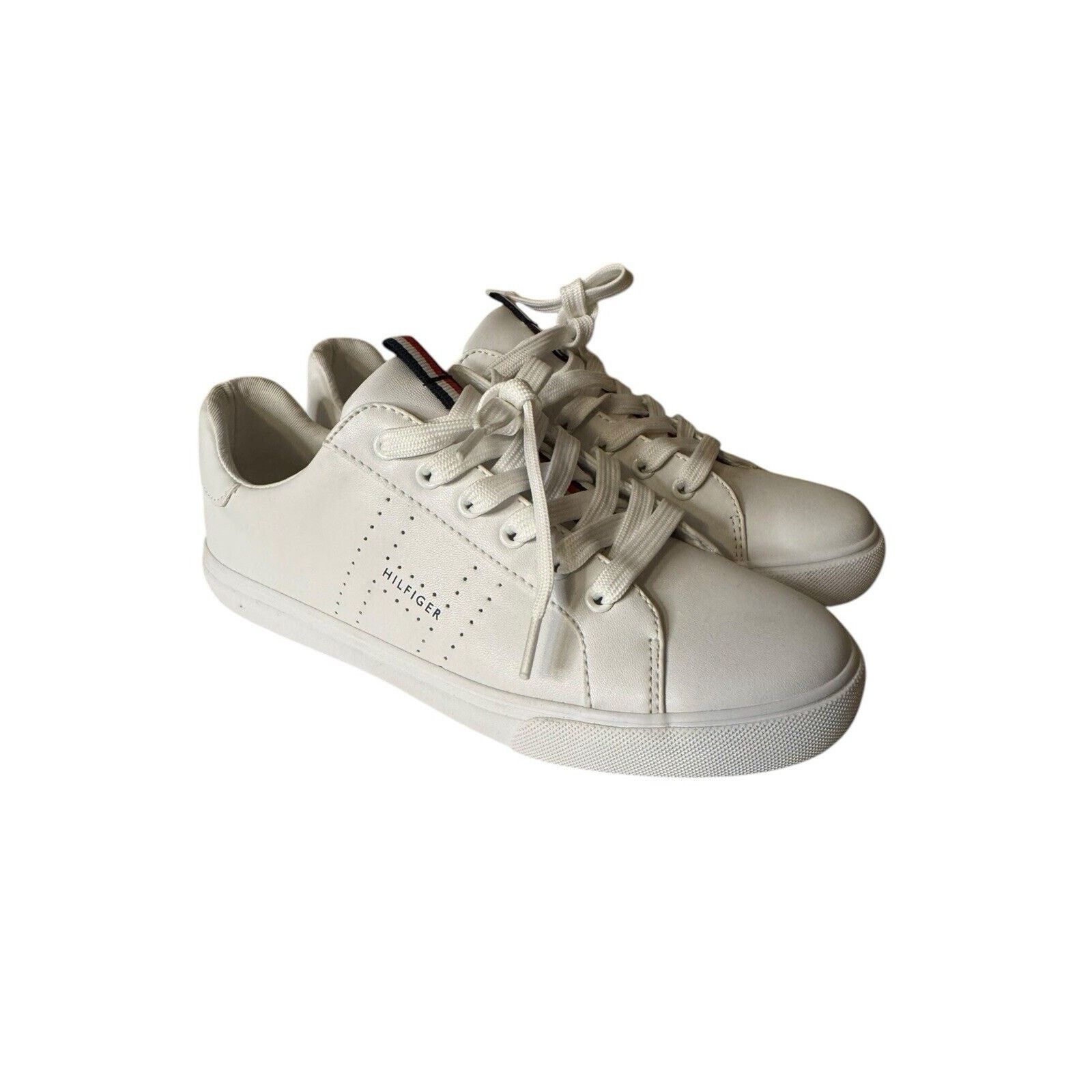 Tommy Hilfiger Tommy Hilfiger TWLAMISS Womens White Lace Up Sneaker Shoes Size US 8 / IT 38 - 1 Thumbnail