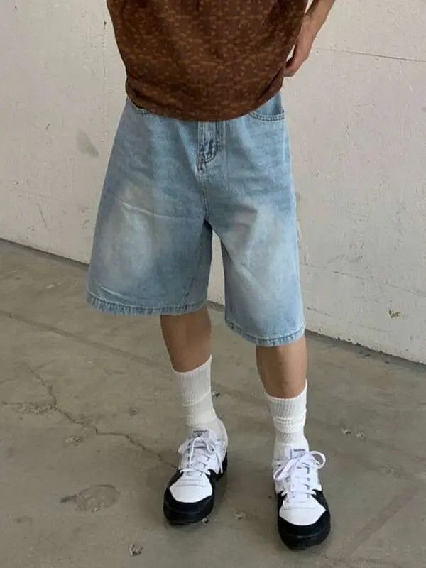 Japanese Brand Youko x Chiba RETRO vintage jeans Y2K denim shorts jorts Size US 34 / EU 50 - 6 Thumbnail