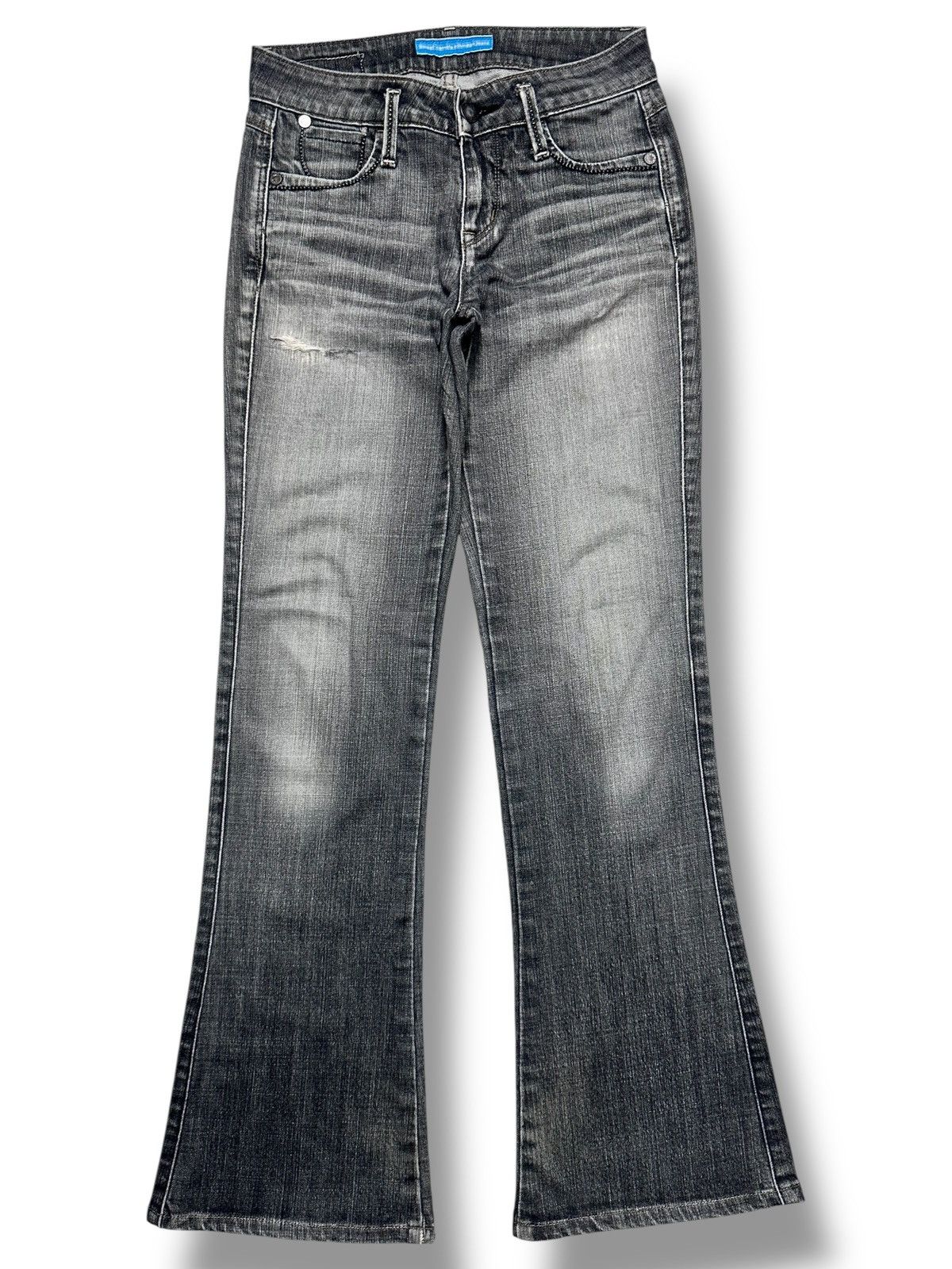 Japanese Brand Vintage Sweet Camel Distressed Flared Denim Japan Jeans Size US 28 / EU 44 - 1 Thumbnail