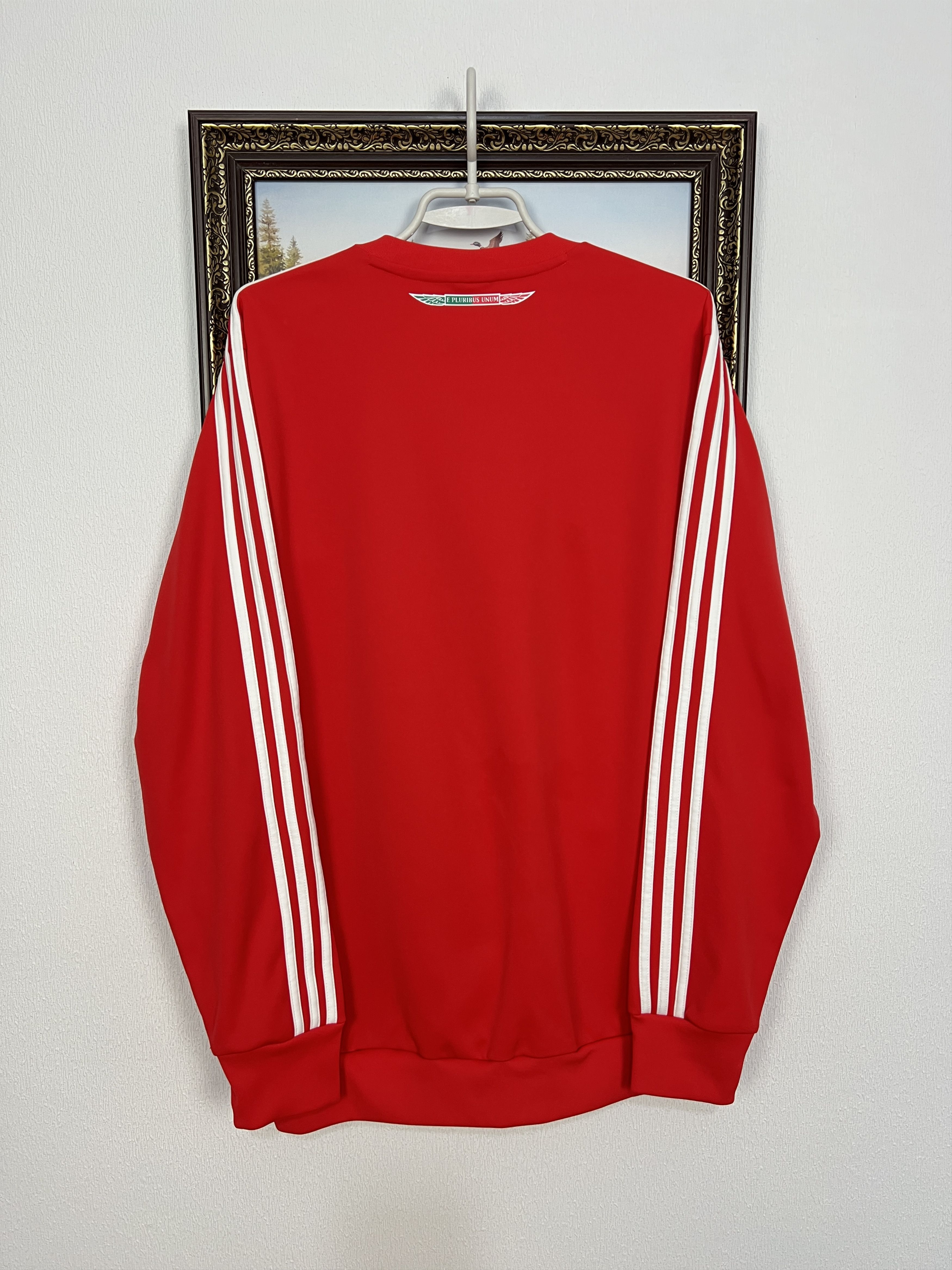 Adidas Benfica Football Sweatshirt Soccer Track Top Crewneck Size US L / EU 52-54 / 3 - 7 Thumbnail