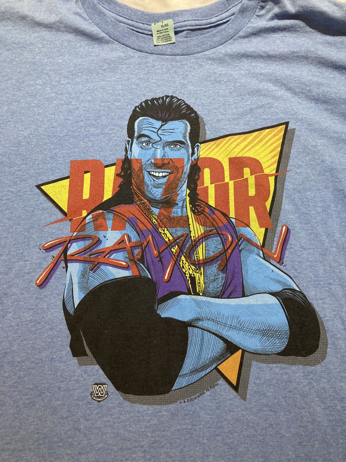 WWE Razor Ramon WWE Legends T-shirt, Men’s size XL Size US XL / EU 56 / 4 - 2 Thumbnail