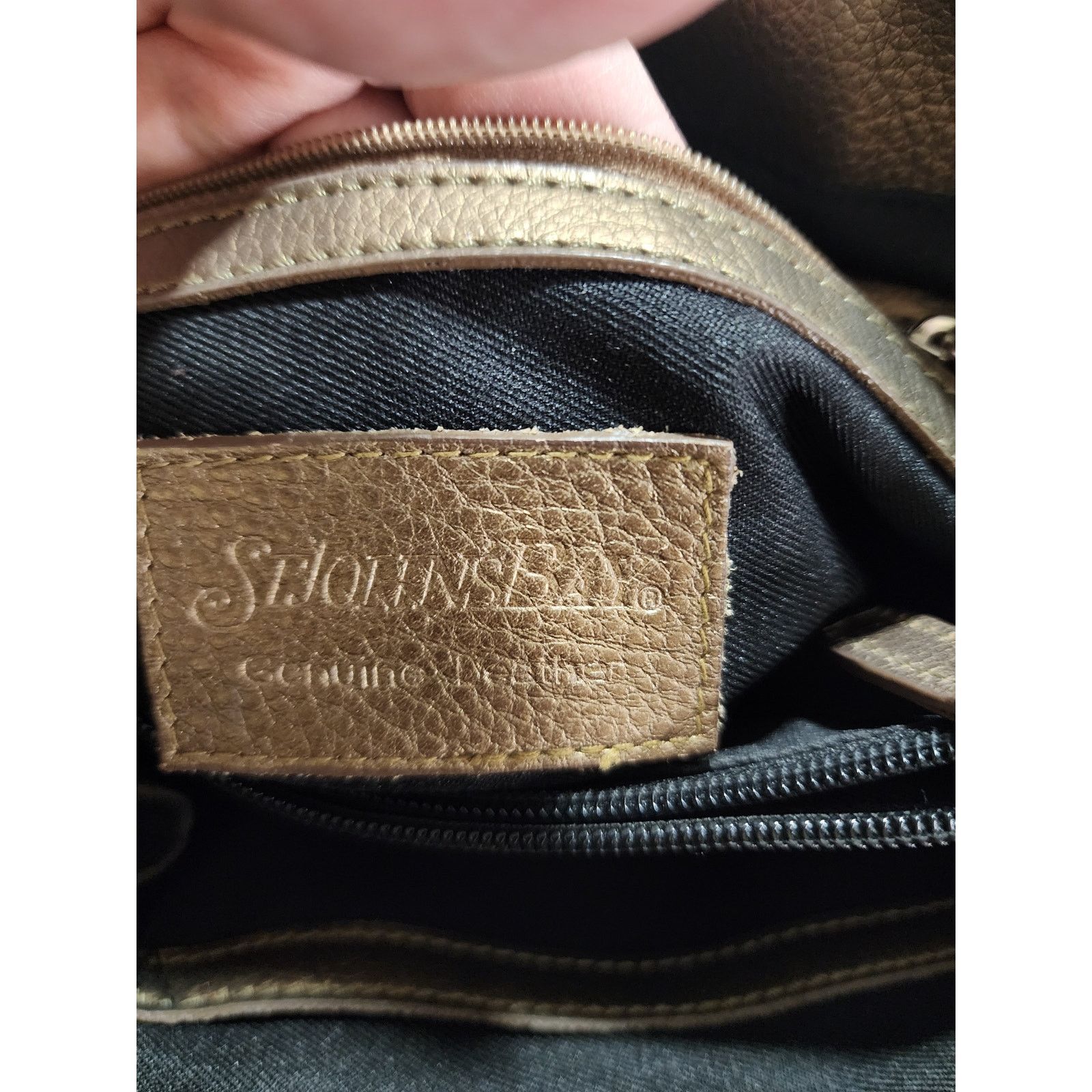 St. Johns Bay St. John's Bay metallic handbag purse b45 Size ONE SIZE - 10 Thumbnail