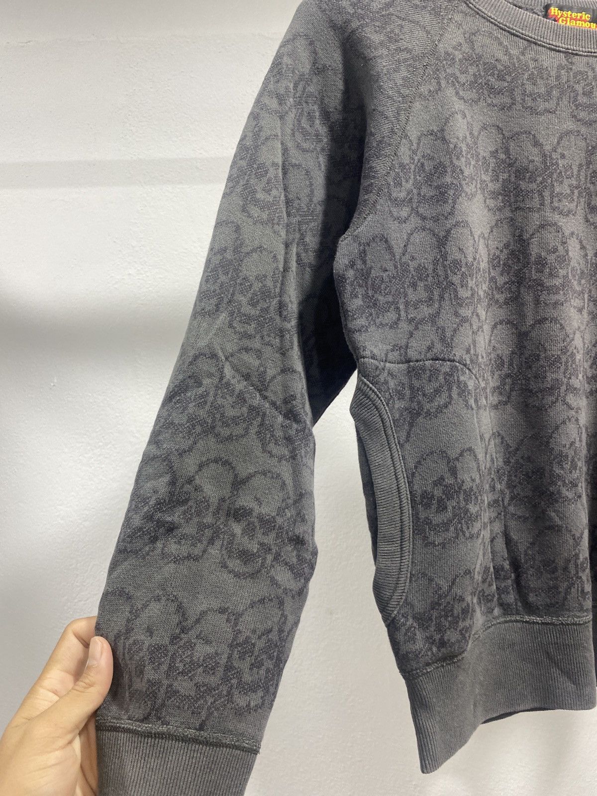 Hysteric Glamour Hysteric Glamour💥 Skull Fullprint Sweater 80s Size XS / US 0-2 / IT 36-38 - 12 Thumbnail
