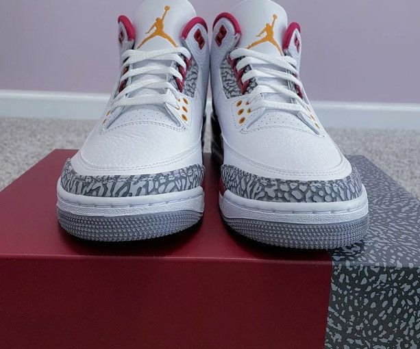 Jordan Brand Air Jordan 3 Cardinal Size US 8 / EU 41 - 3 Thumbnail