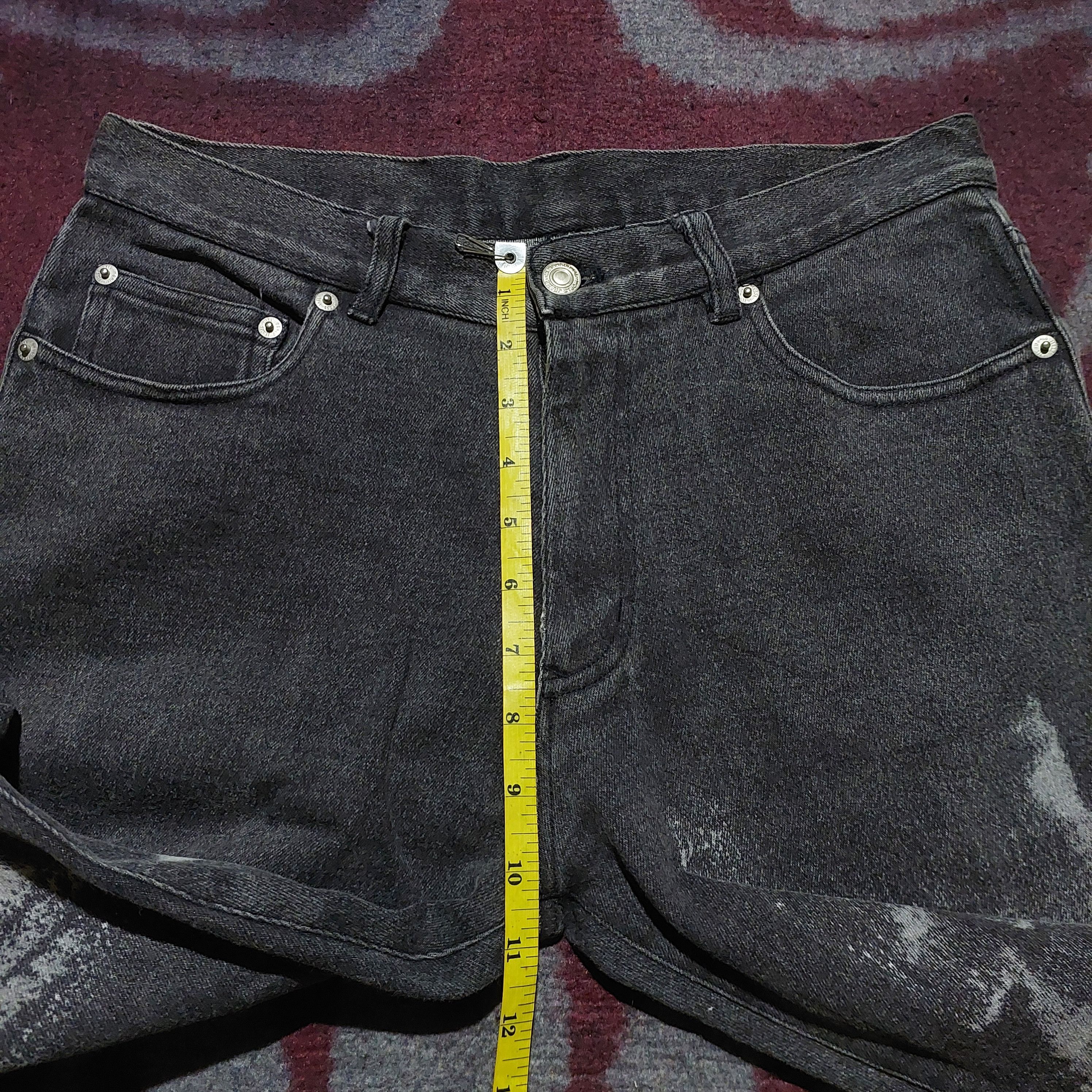 BERNINGS SHO Bernings Sho poem black wash stretch flare denim Size US 30 / EU 46 - 17 Thumbnail
