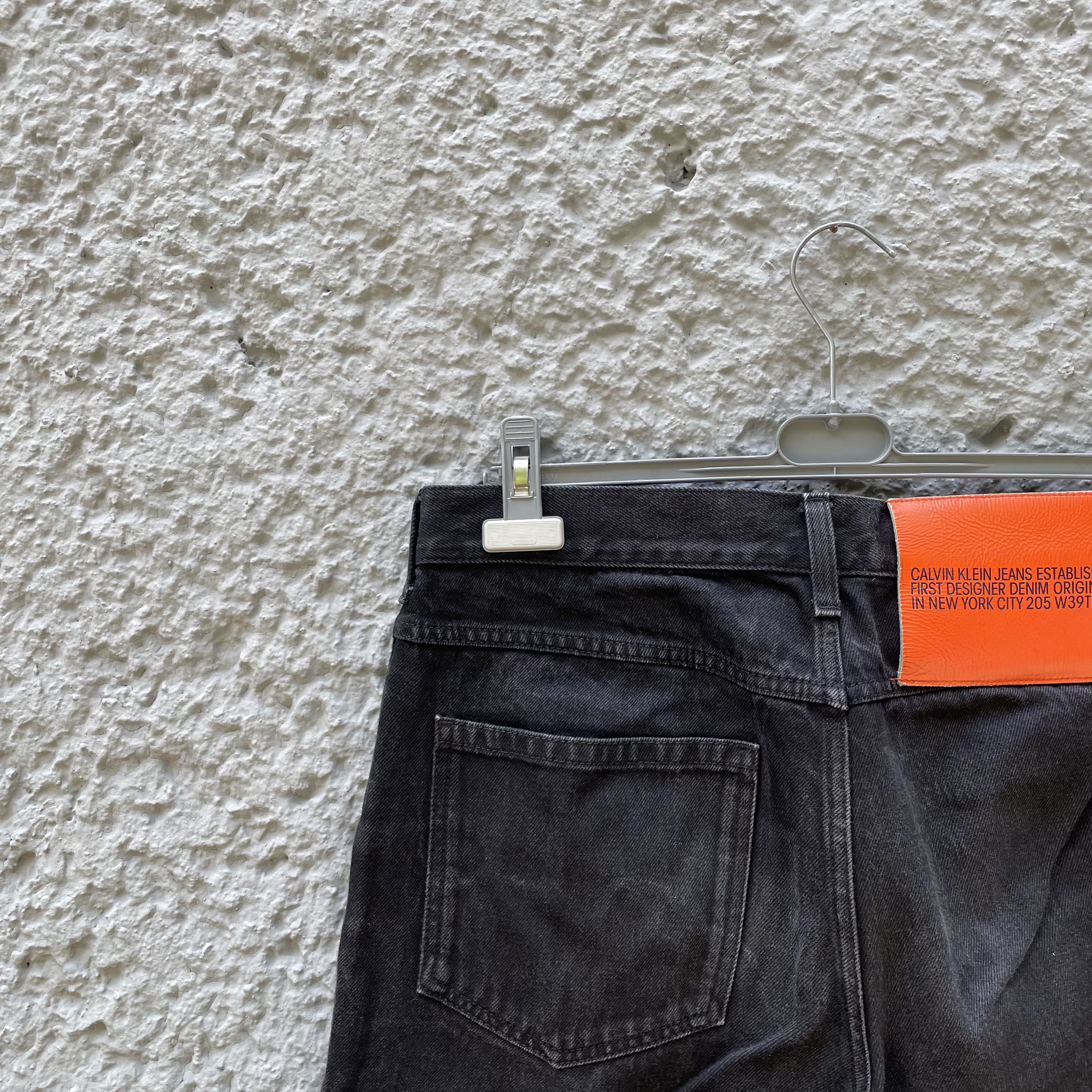 Calvin Klein 205w39nyc Raf Simons Black Denim Jeans