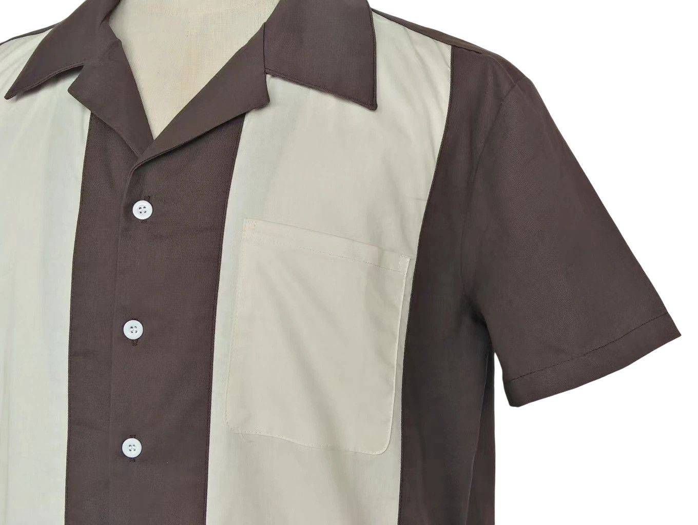 Other Vintage Style Western Shirts Bowling Shirts-gray Size US XL / EU 56 / 4 - 6 Thumbnail
