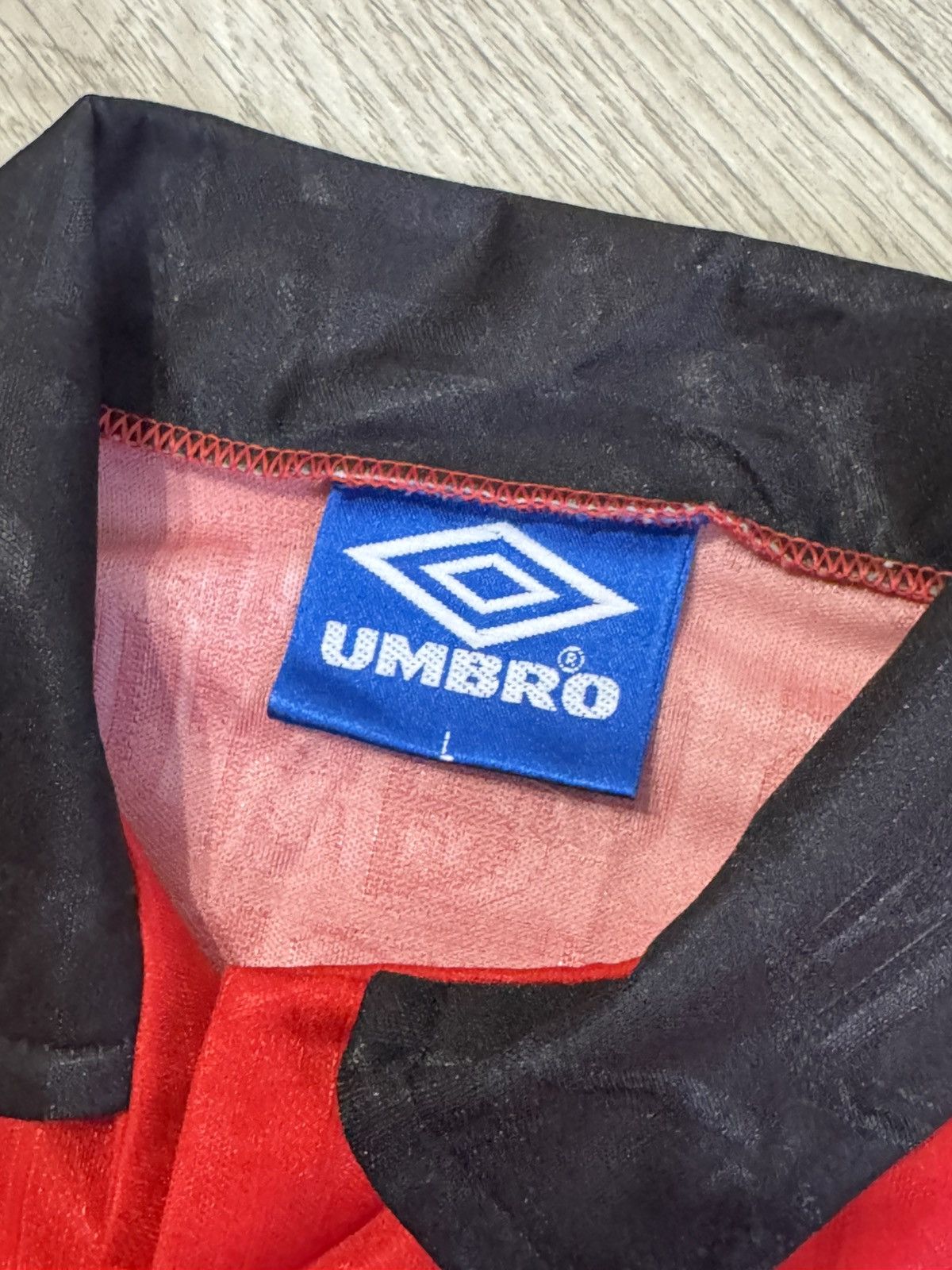 Umbro × Vintage 🔷Rare Vintage Umbro Manchester United Soccer jersey 90s🔷 Size US L / EU 52-54 / 3 - 5 Thumbnail