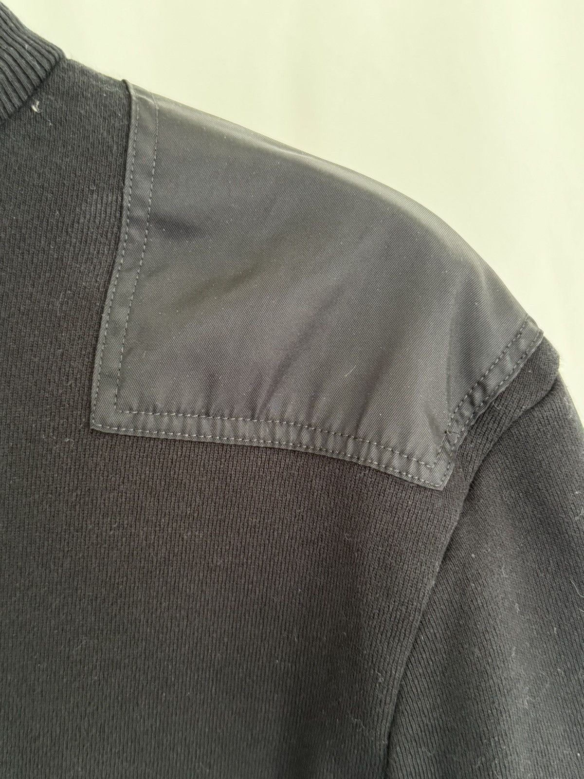 Stella McCartney Stella McCartney Black lona Military Turtleneck M Size US M / EU 48-50 / 2 - 4 Thumbnail