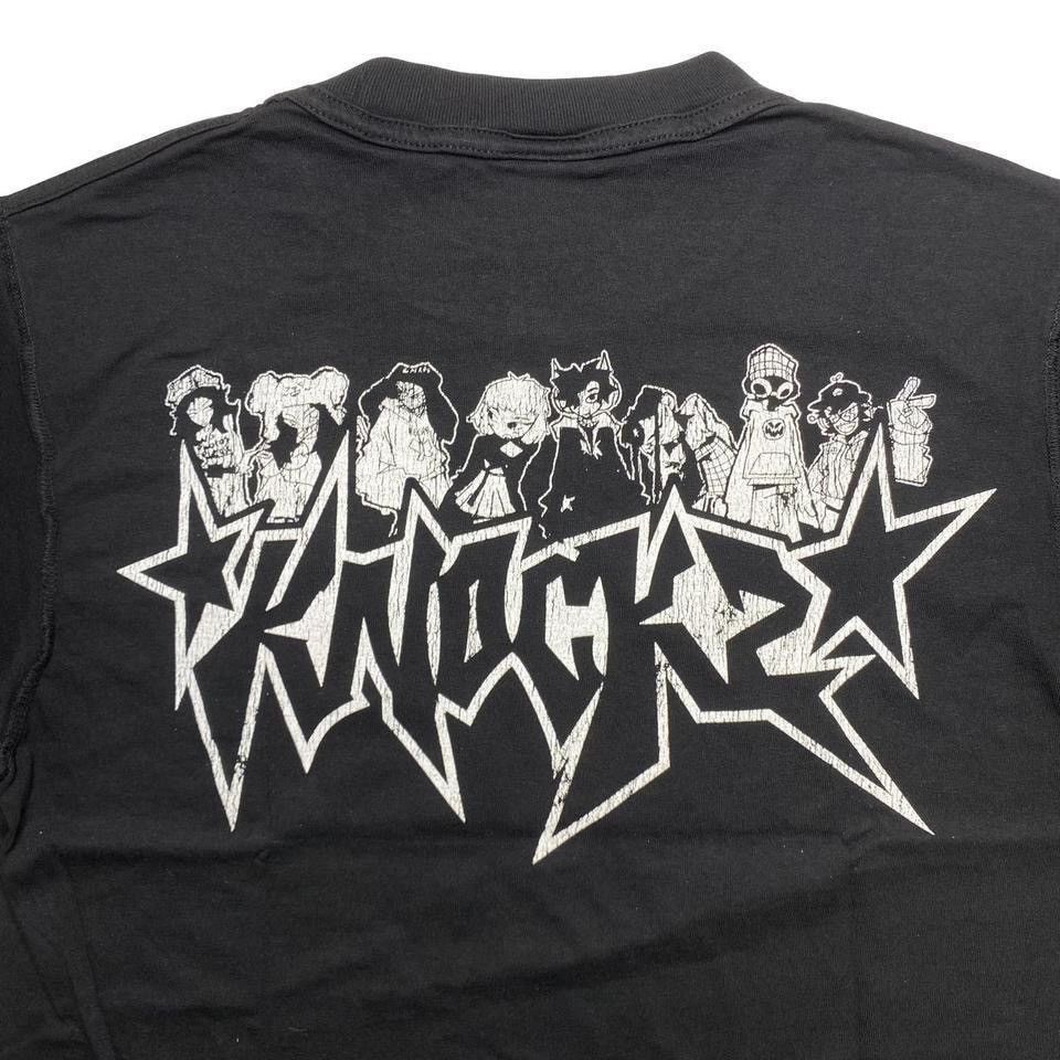 KNOCK2 K2 x EDM music reverse tee shirt