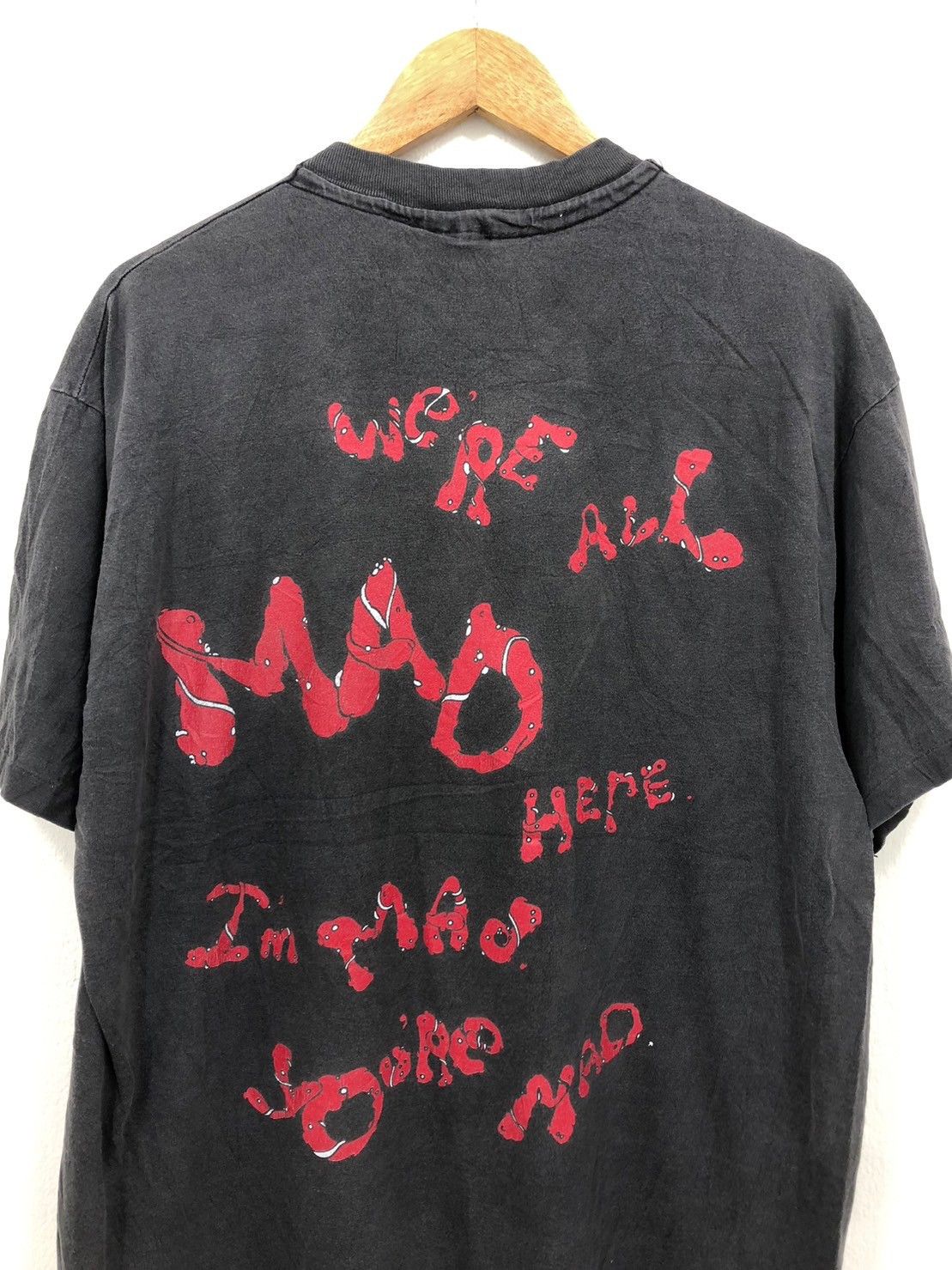 Vintage Vintage 90's Alice in Wonderland shirt Andazia tag BN Size US L / EU 52-54 / 3 - 2 Thumbnail