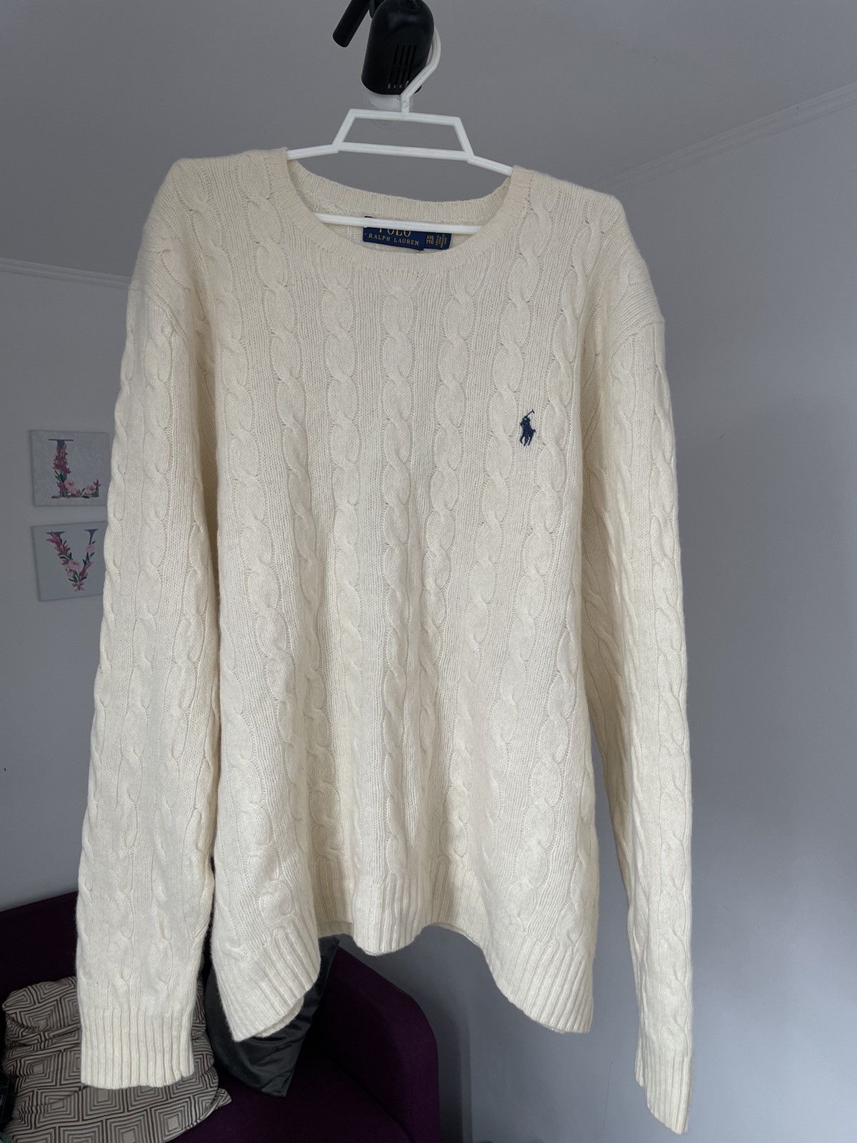Polo Ralph Lauren Rare🔥 Cashmere Polo Sweater Size US XL / EU 56 / 4 - 1 Thumbnail