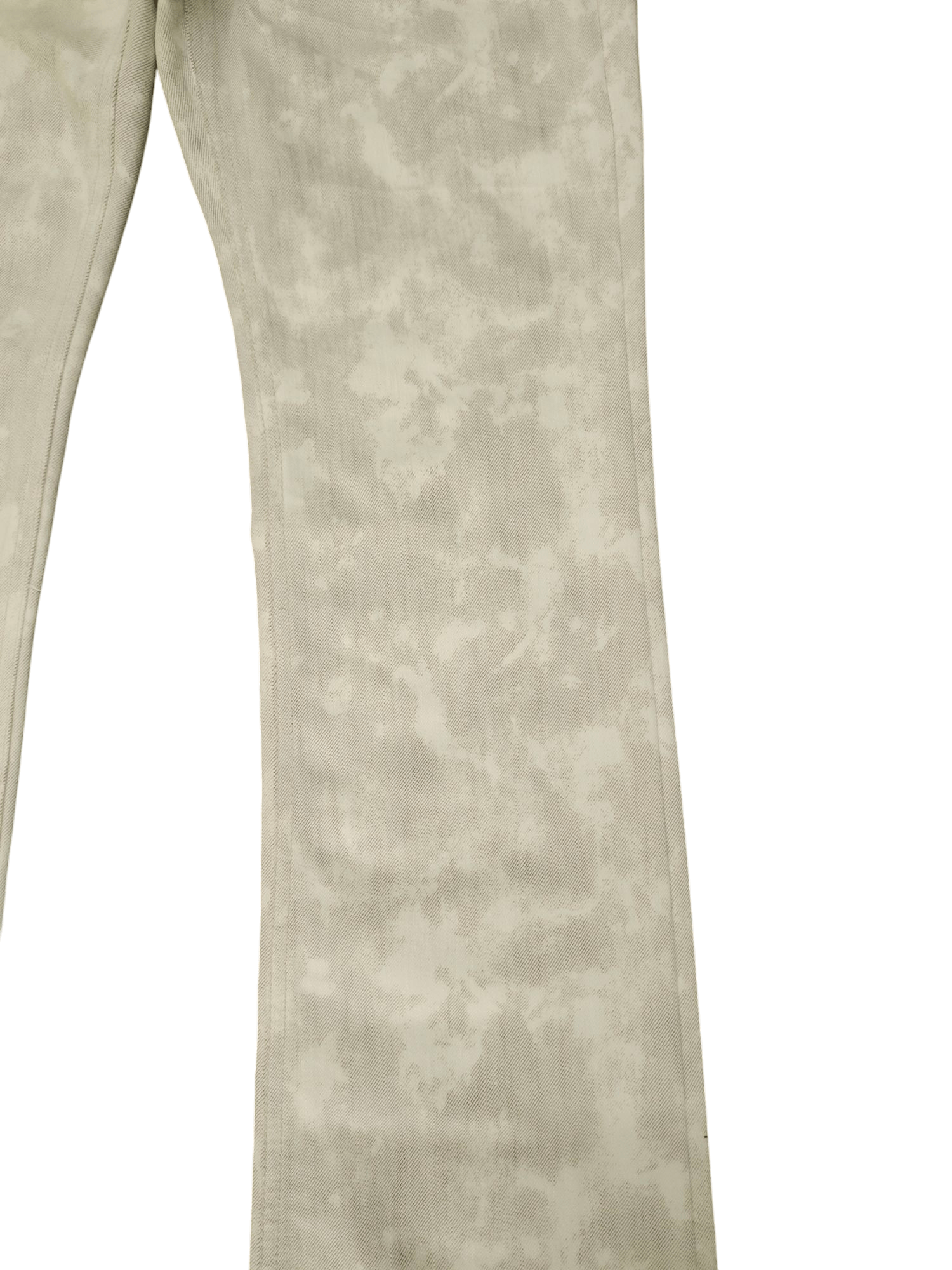 semanticdesign Flare Jeans Semantic Design Snow Camo Denim Bootcut Y2k Lgb Size US 30 / EU 46 - 6 Thumbnail