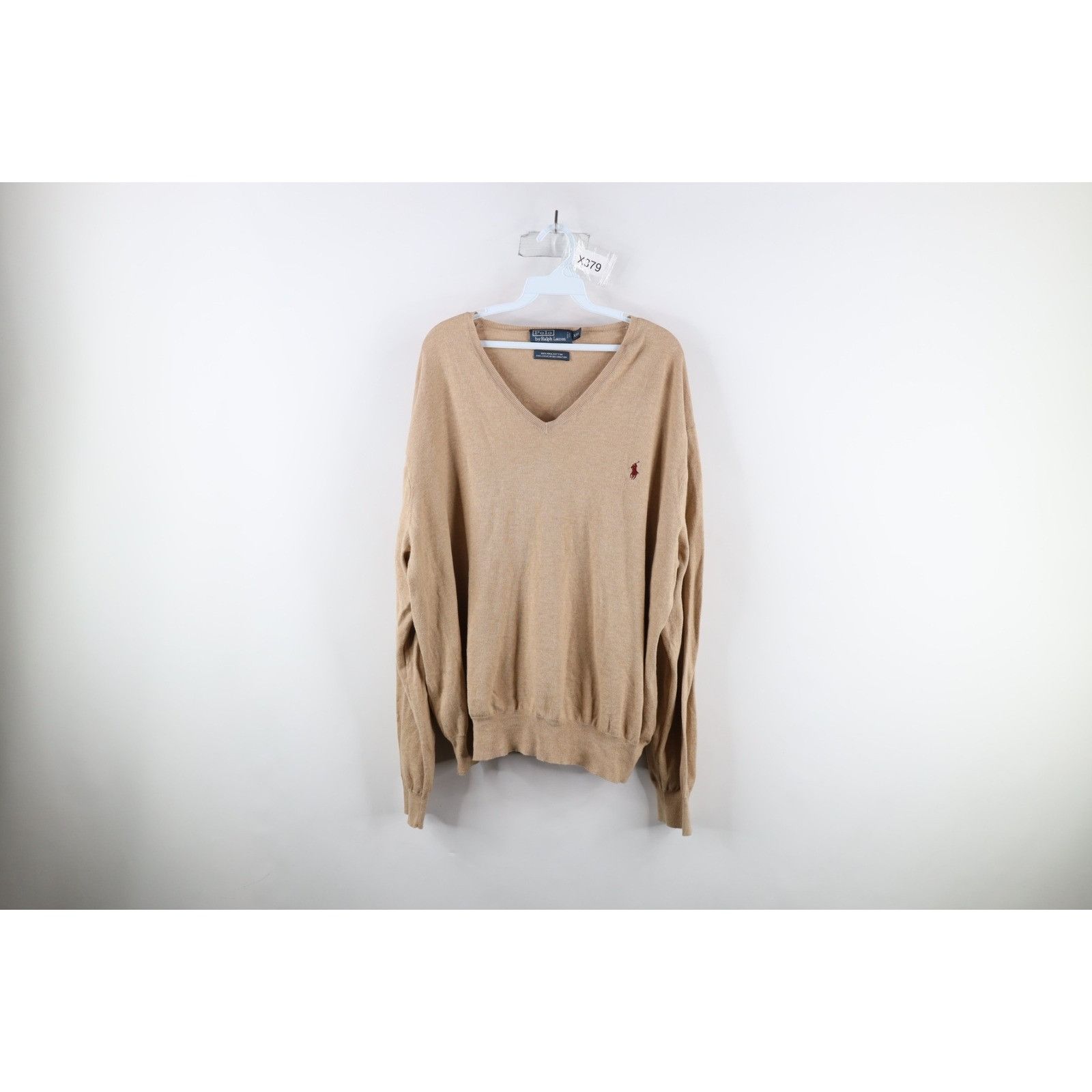 Polo Ralph Lauren Vintage Ralph Lauren Lightweight Pima Cotton Knit Sweater Size US XXL / EU 58 / 5 - 1 Thumbnail