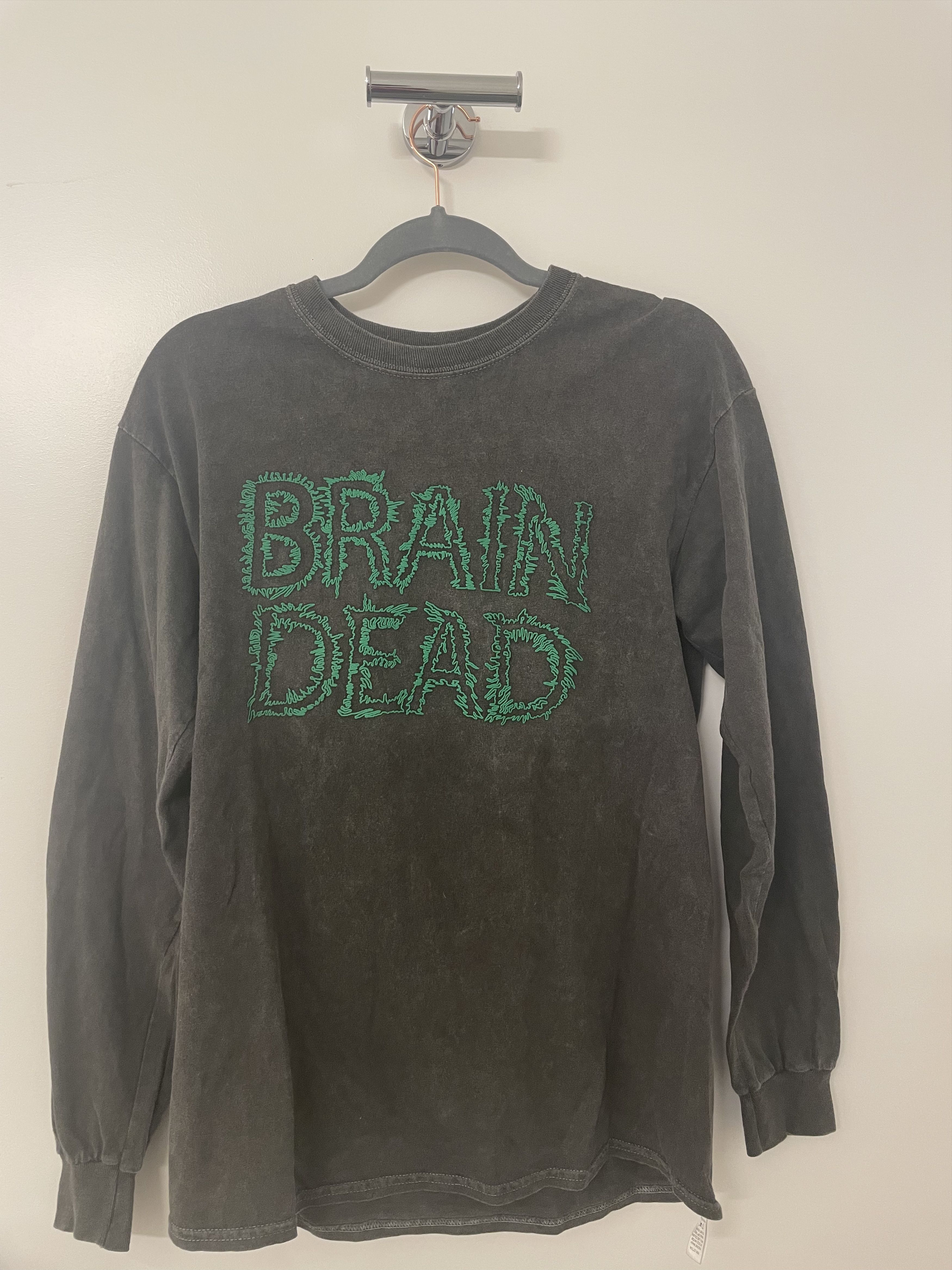 Marcelo Burlon Brain Dead Dark Grey Gooey Longsleeve Shirt Size US S / EU 44-46 / 1 - 1 Thumbnail