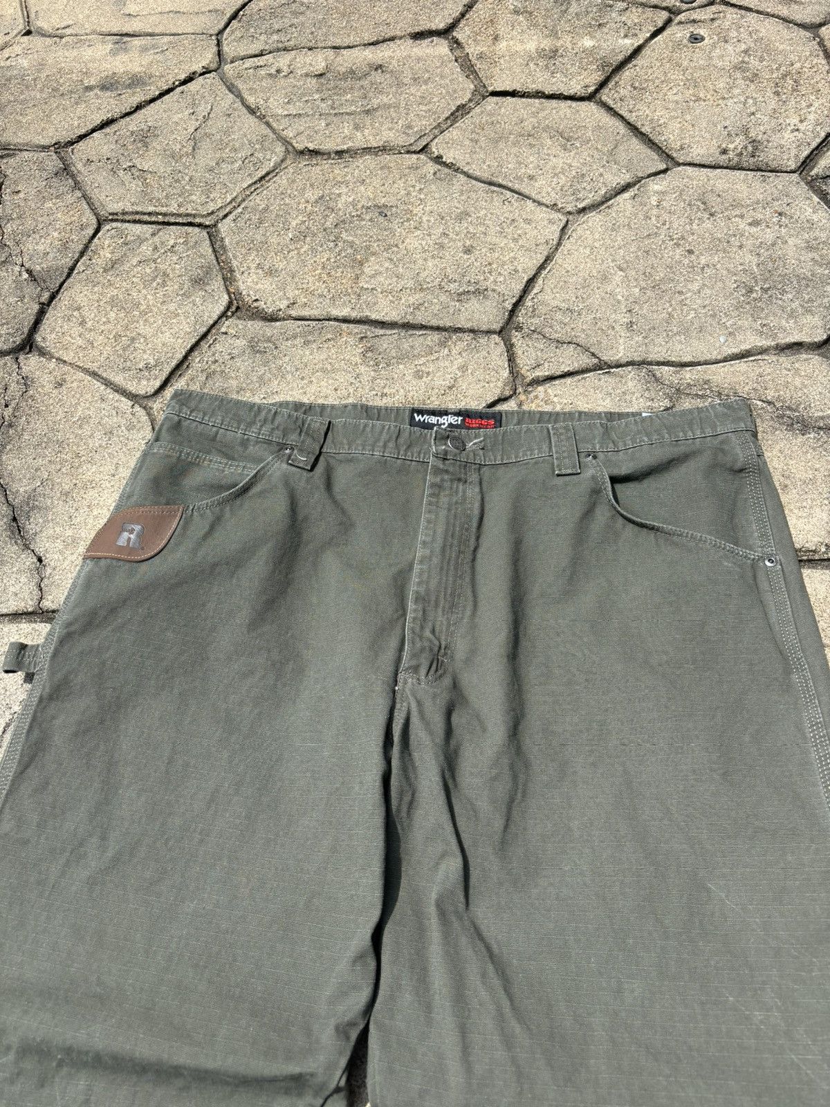 Vintage × Wrangler Y2K Wrangler Riggs Carhartt Style Workwear Pants Size US 42 / EU 58 - 3 Thumbnail