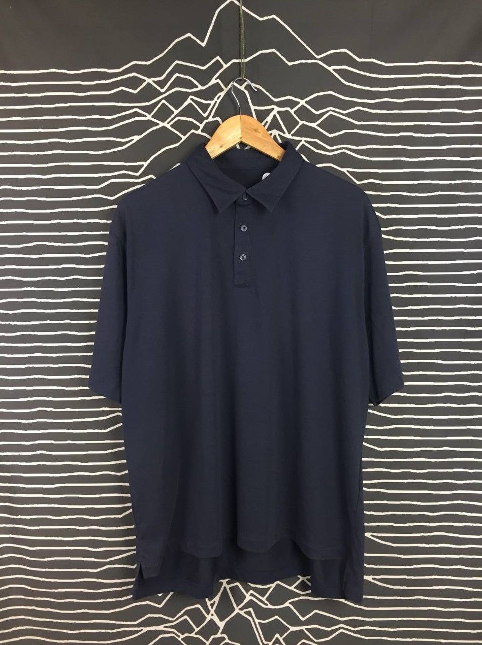 GU × Japanese Brand GU Casual Plain Short Sleeve Polo Tee Size US XL / EU 56 / 4 - 1 Thumbnail