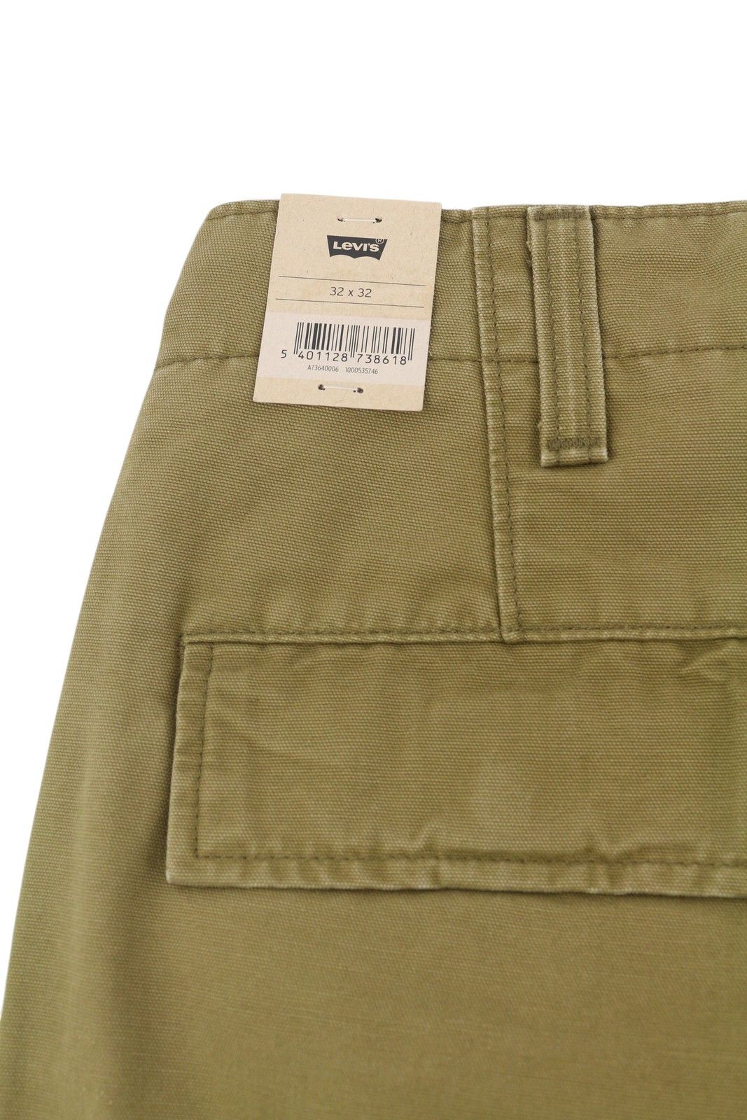 Levi's XX CARGO W32/L32 Brown Straight Cargo Pants 87052 Size US 32 / EU 48 - 6 Thumbnail