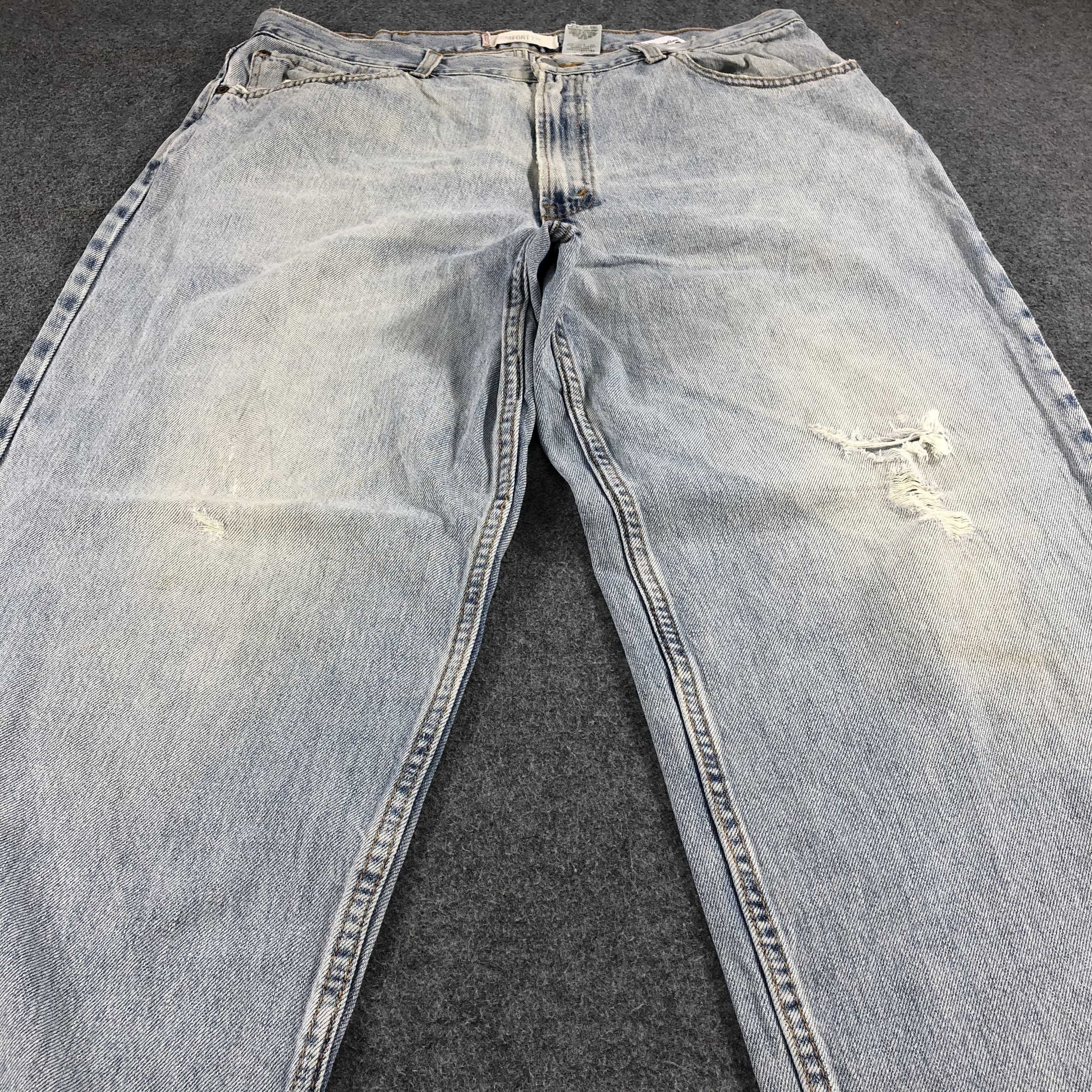 Levi's Vintage Light Wash Levis 560 Jeans- J1334 Size US 38 / EU 54 - 3 Thumbnail