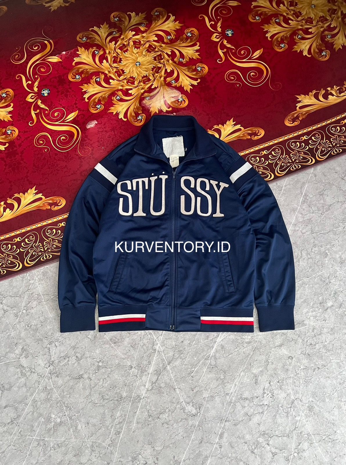 Stussy 00s Stussy Tracktop Jacket Size US M / EU 48-50 / 2 - 1 Thumbnail