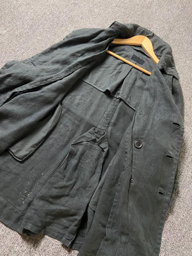Japanese Brand HOCQUY Brand Double Breasted Trench Coat (183) Size US S / EU 44-46 / 1 - 5 Thumbnail