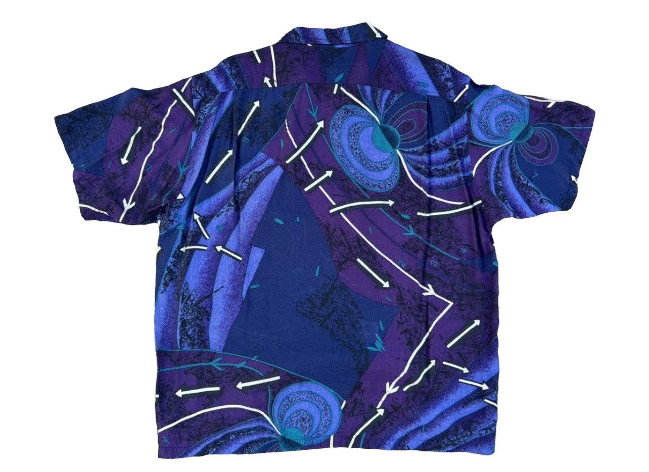 Vintage Vtg 90s Arrston Volaju Japan Abstract Psychedelic Art Shirt Size US L / EU 52-54 / 3 - 2 Thumbnail