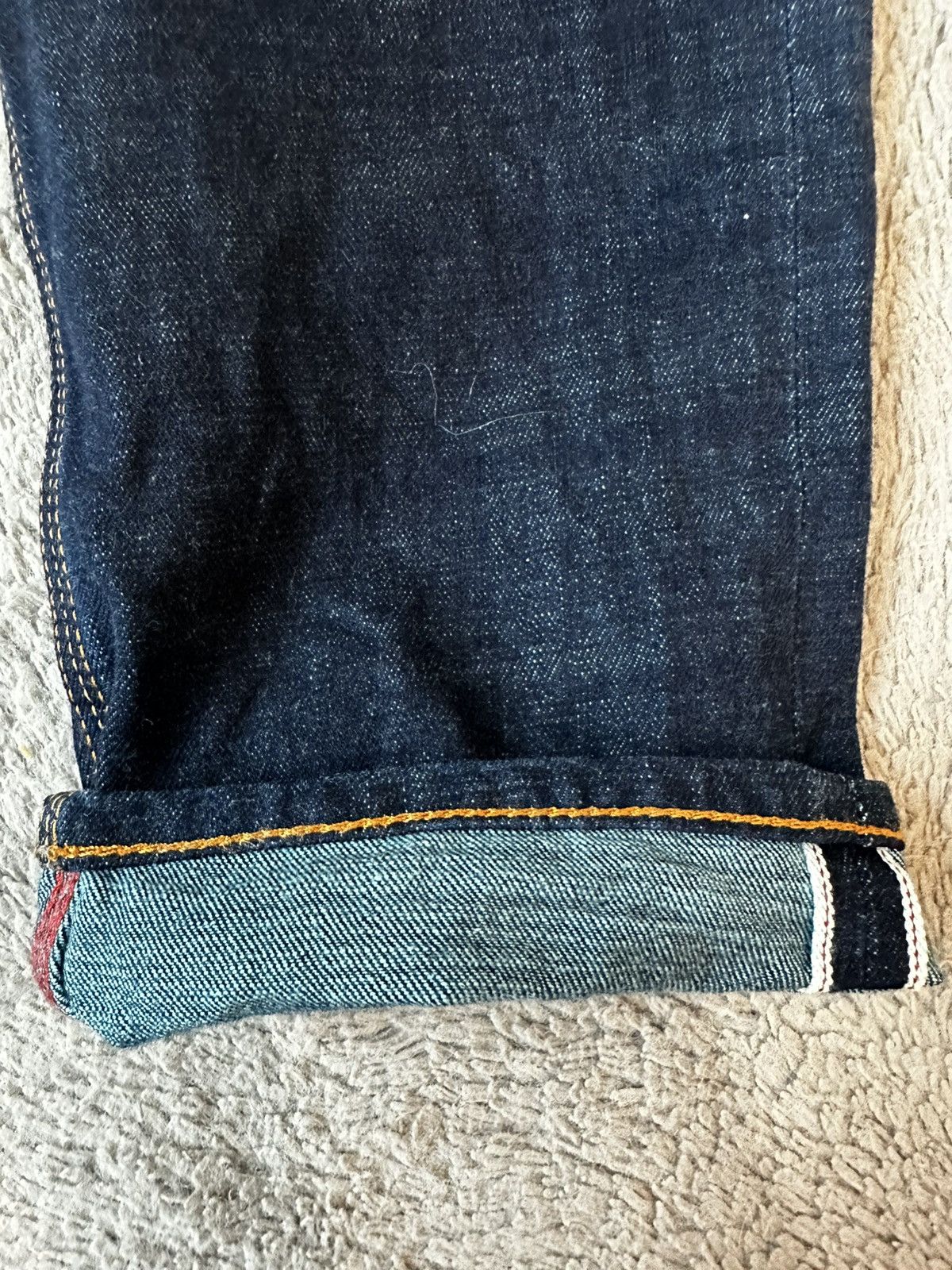 Evisu Evisu straight leg Japanese denim jeans Size US 31 - 5 Thumbnail