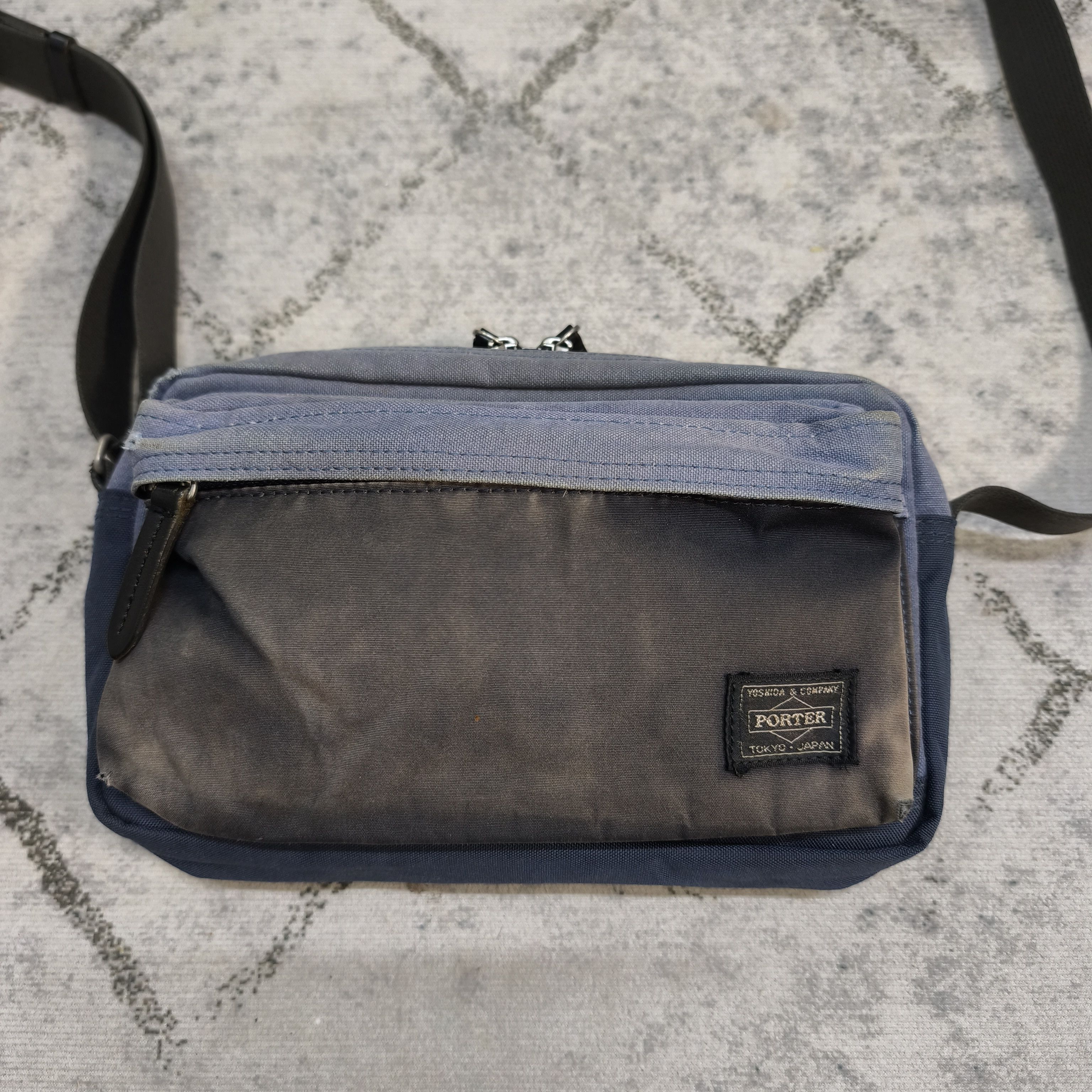 Japanese Brand × Porter Sun faded and Distressed Porter Sling Bag Size ONE SIZE - 2 Thumbnail