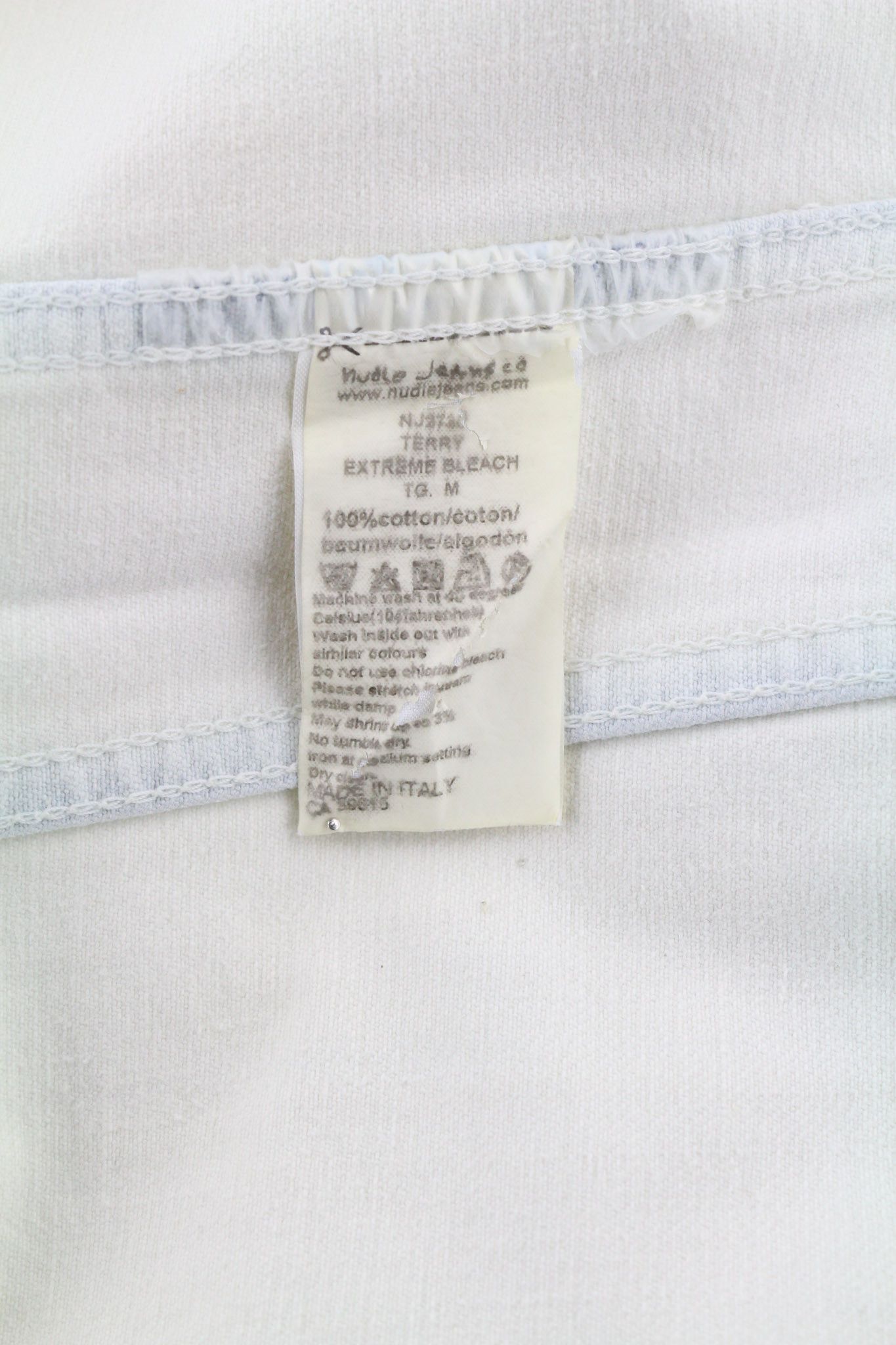 Nudie Jeans TERRY M Extreme Bleach Light Pockets Jacket 81030 Size US M / EU 48-50 / 2 - 7 Thumbnail