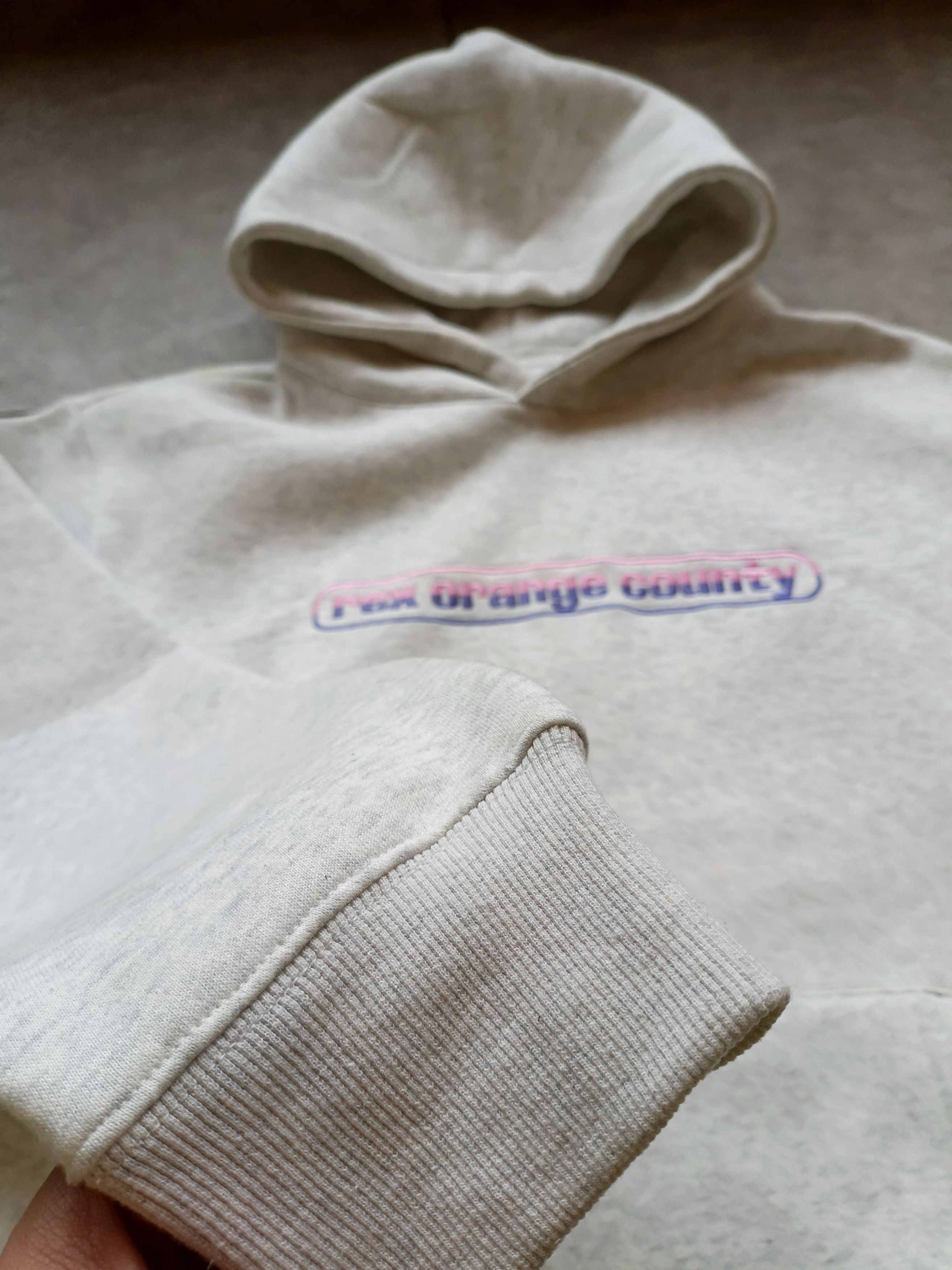Band Tees Rex Orange County Hoodie – Embroidered Spellout –Indie Merch Size US M / EU 48-50 / 2 - 4 Thumbnail