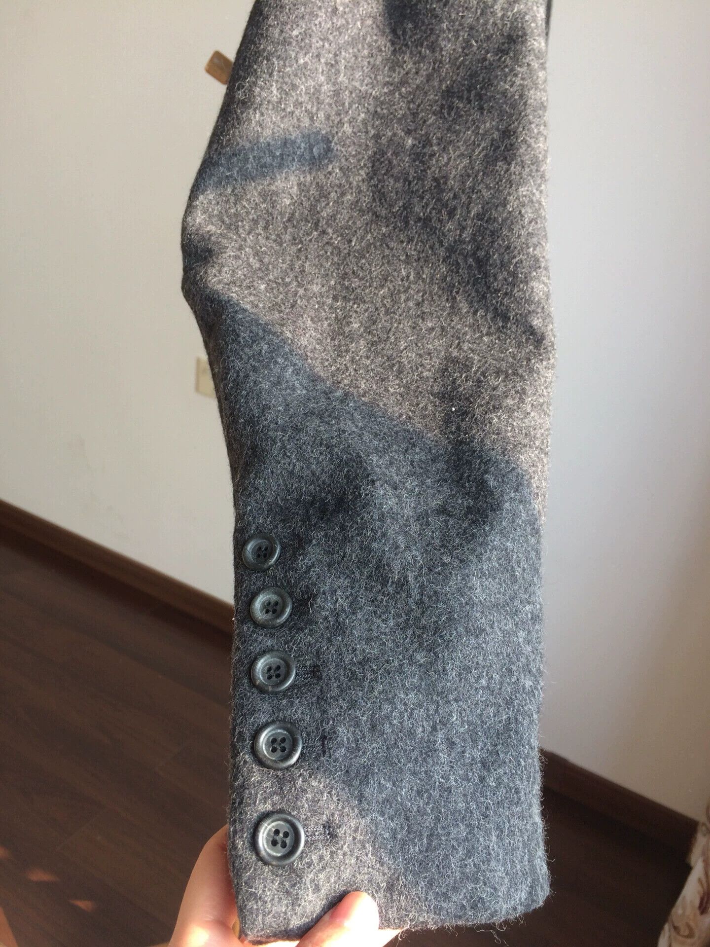 Dries Van Noten DVN Wool Coat 38 Lamb Front Long Blouson Sleeves Size XS / US 0-2 / IT 36-38 - 5 Thumbnail