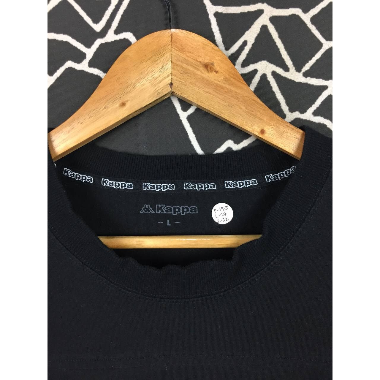 Kappa × Vintage Kappa Big Logo Side Tape long Sleeve Tee Size US M / EU 48-50 / 2 - 5 Thumbnail