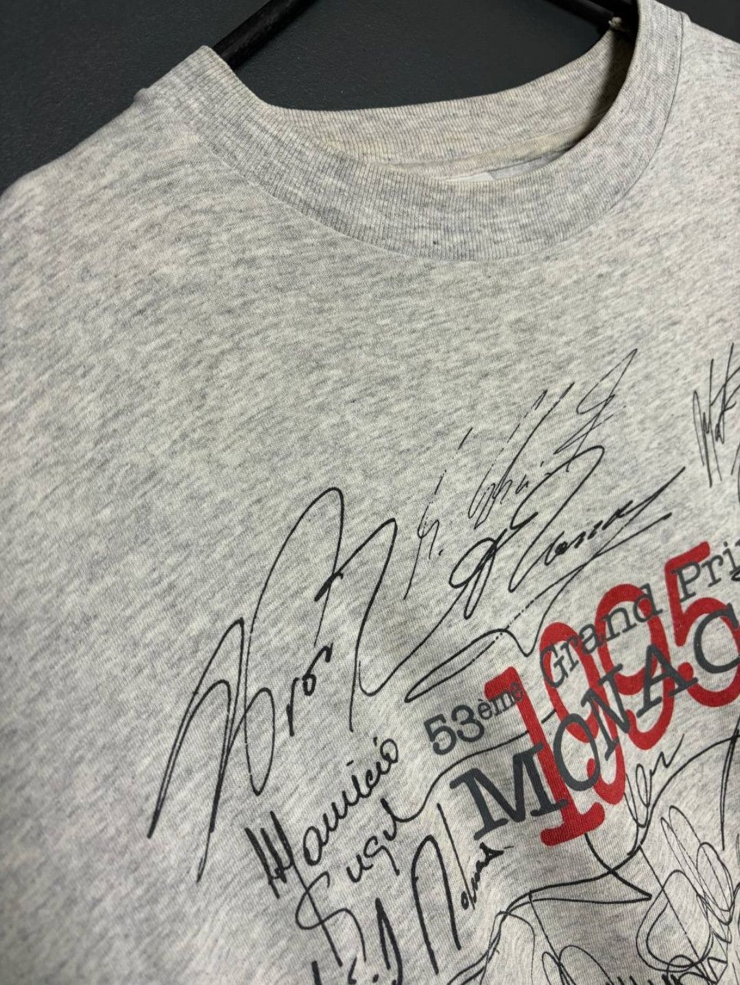 Formula 1 × Vintage Vintage 1995 Grand Prix Monaco F1 Racing T-Shirt Size US XL / EU 56 / 4 - 5 Thumbnail