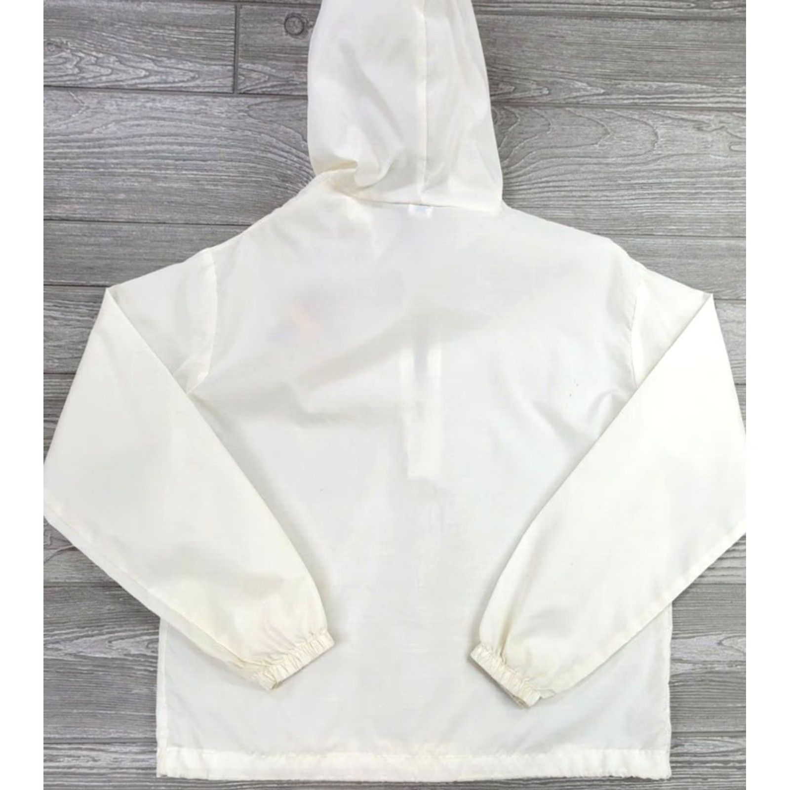Vintage VINTAGE Artex Snoopy 1/2 Zip Hooded Windbreaker Shirt Mens S White 70s Ferris State University Rare Size US S / EU 44-46 / 1 - 6 Thumbnail