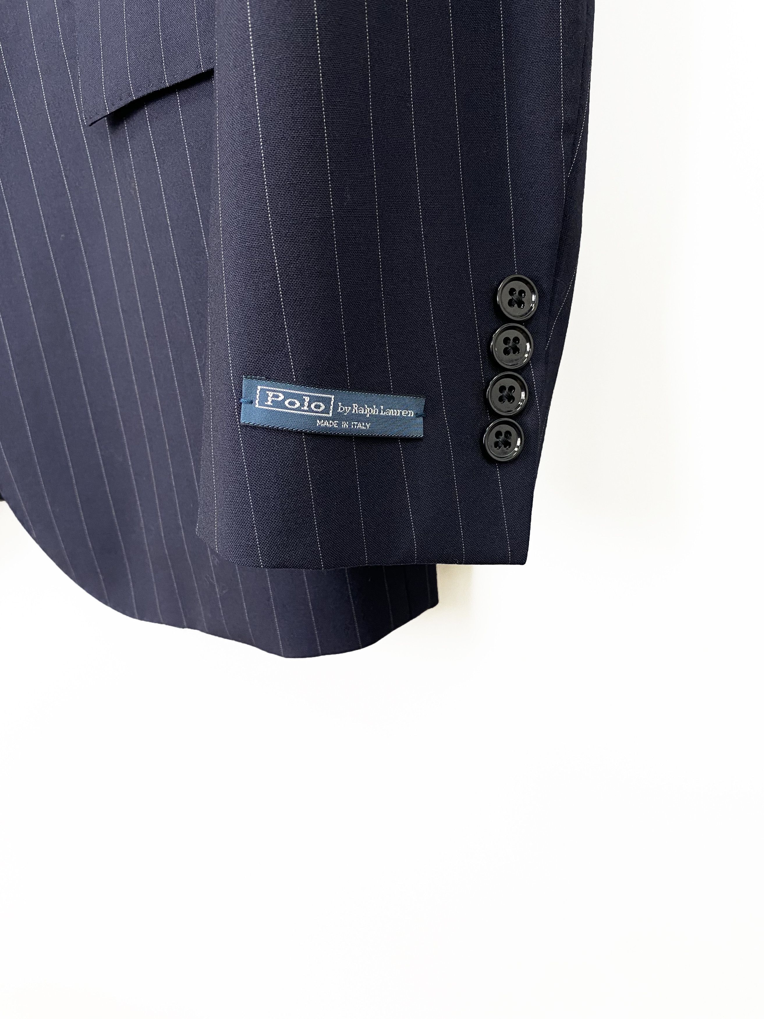 Polo Ralph Lauren NWT RRP 1000$ POLO RALPH LAUREN Garrison Striped Blazer Size 40S - 6 Thumbnail