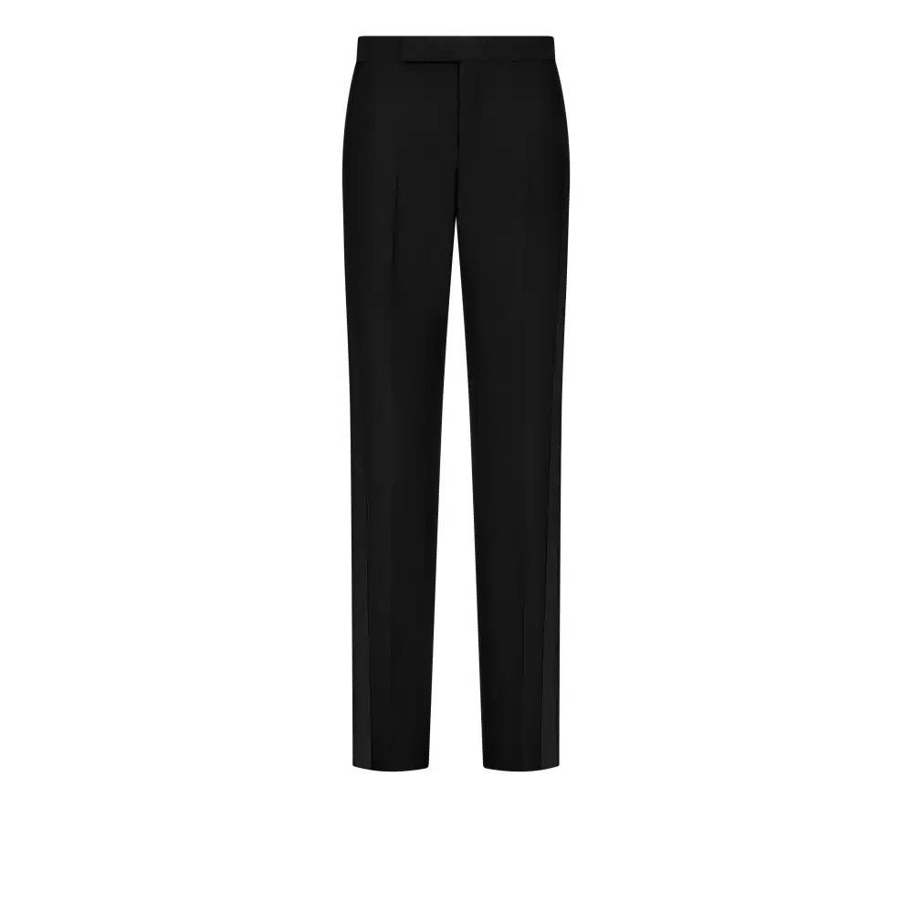 Tom Ford o1loc1c0625 PAW237 Tailored Pant in Black Size 26" / US 2 / IT 38 - 1 Thumbnail