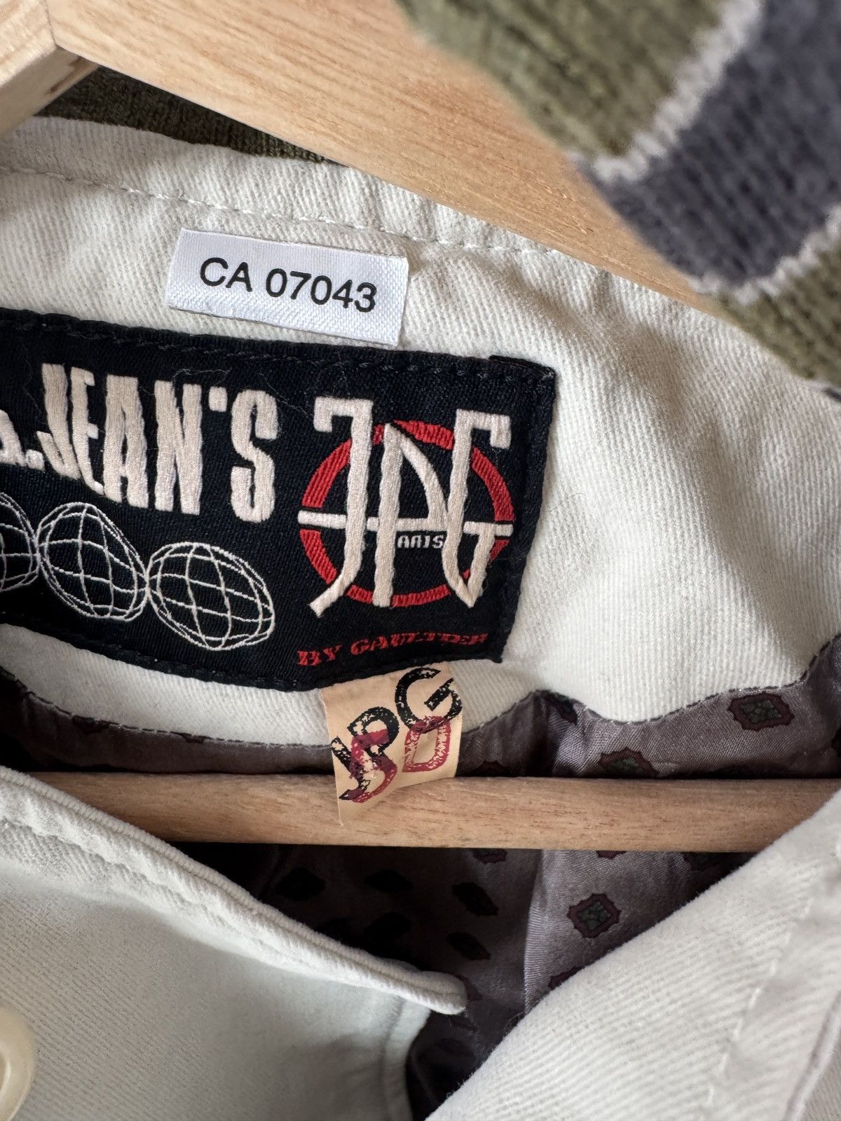 Jean Paul Gaultier Jean Paul Gaultier Hybrid Collar Blazer Size 50L - 4 Thumbnail