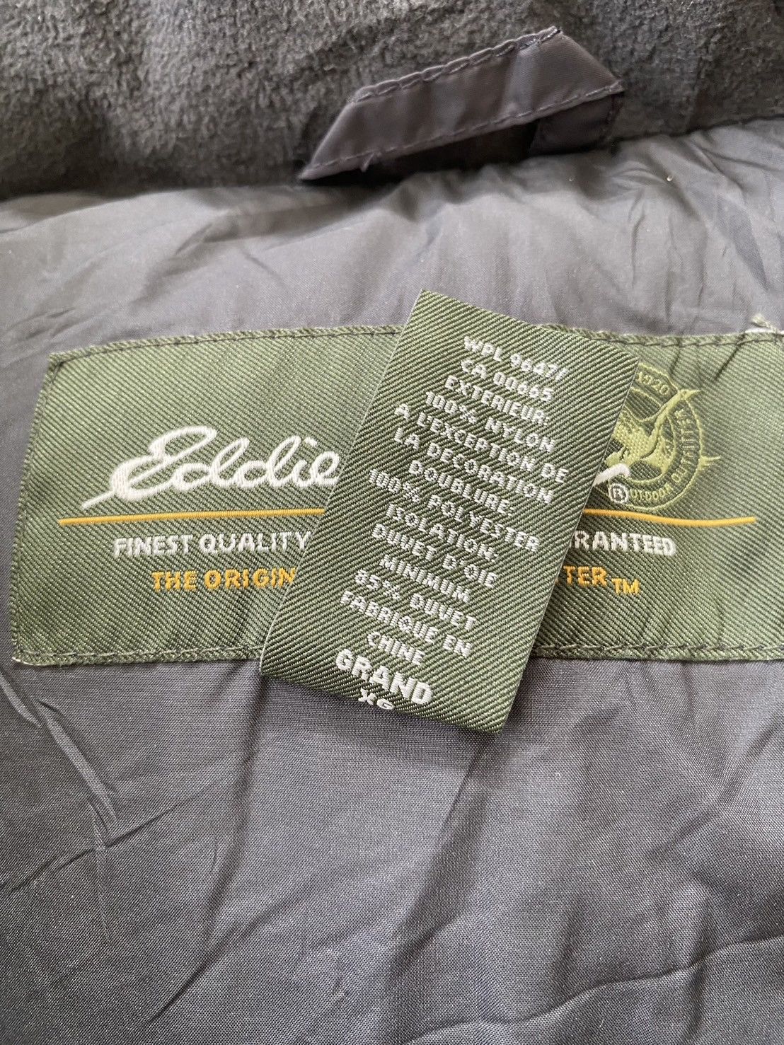 Eddie Bauer 00s eddie bauer "goose down" down vest 700 FILL POWER Size US XL / EU 56 / 4 - 3 Thumbnail