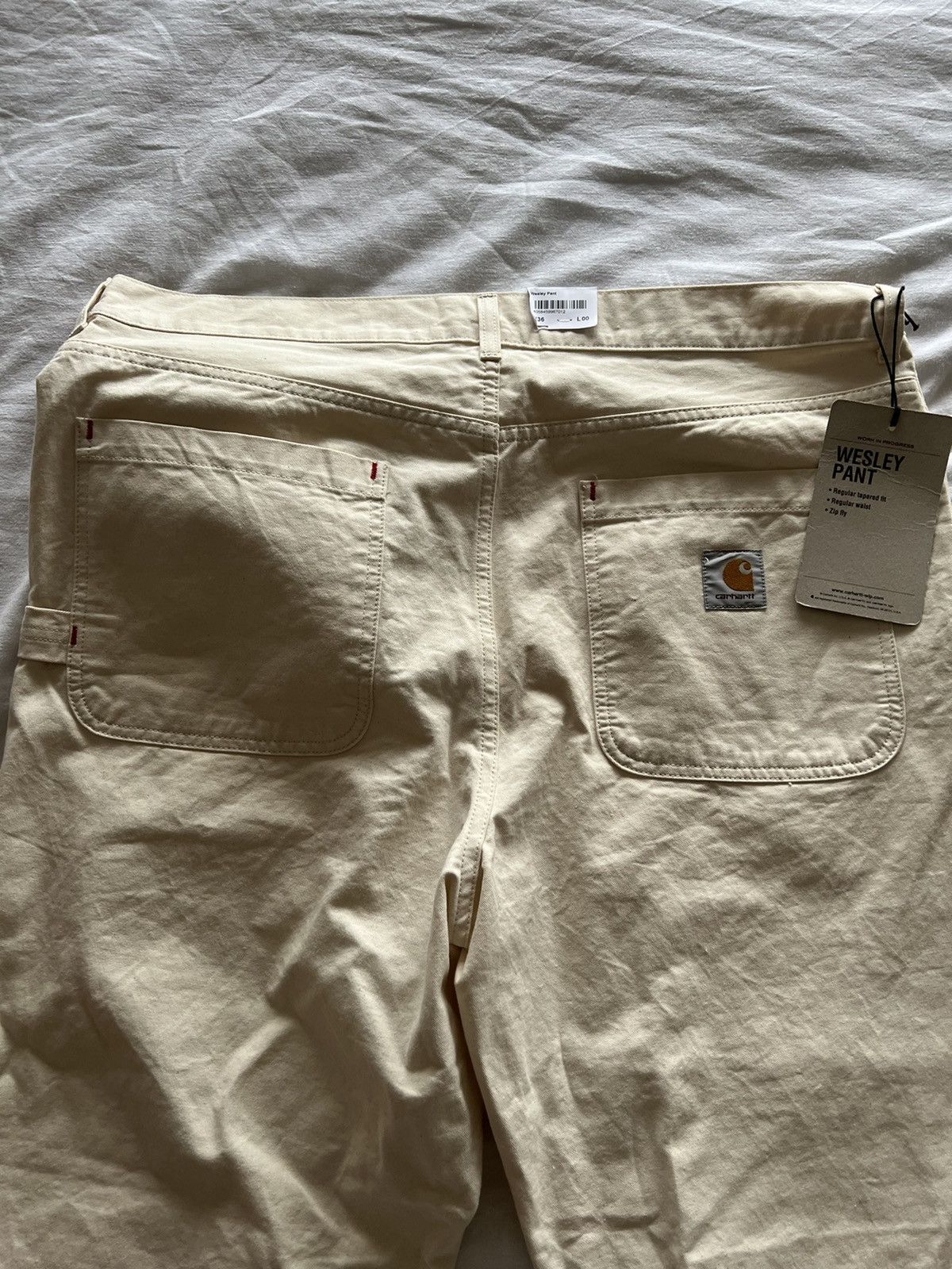 Carhartt Wip Carhartt WIP Wesley Pant Natural W36 Size US 36 / EU 52 - 6 Thumbnail