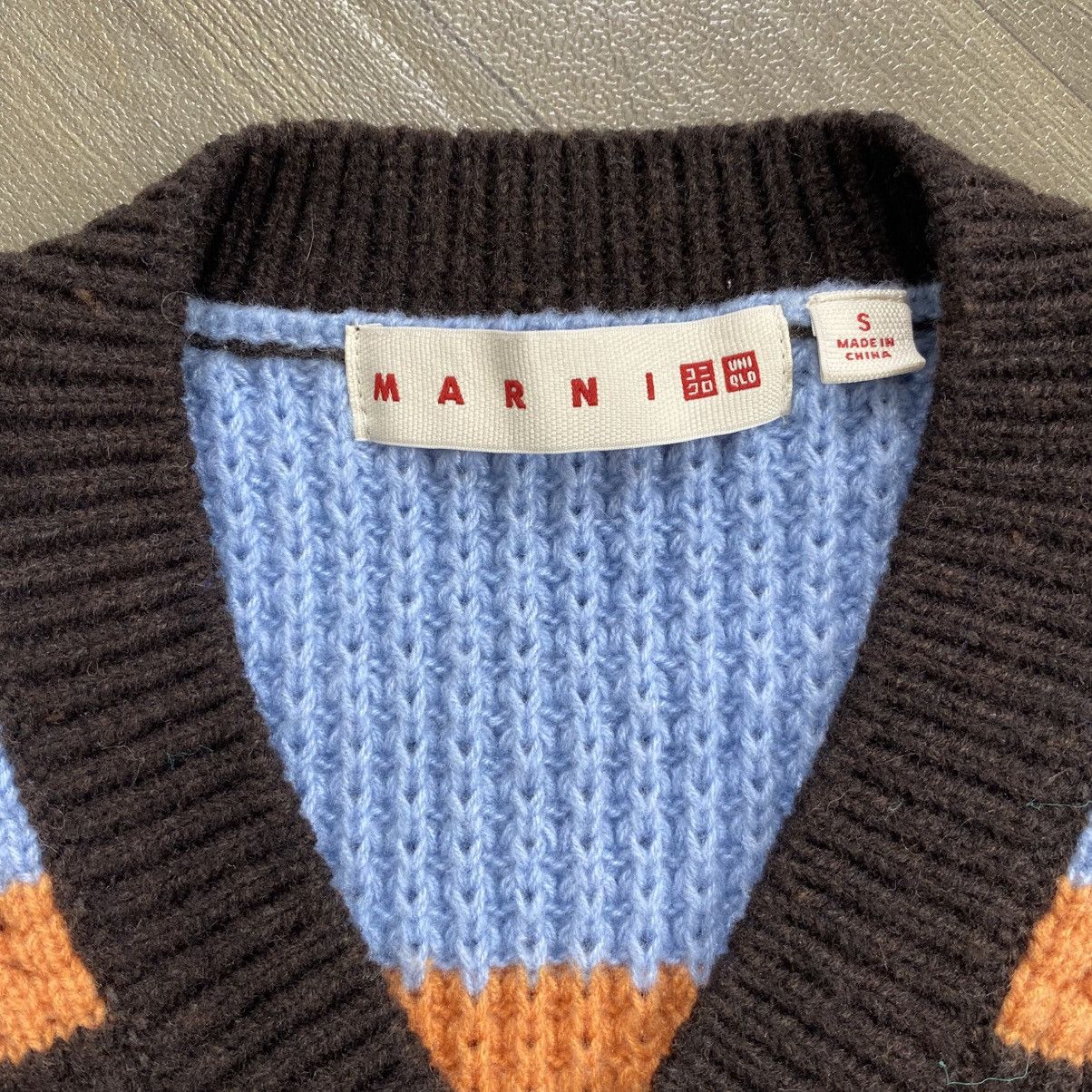 Marni × Uniqlo Uniqlo x Marni Popcorn Multicolor Knitted Sweater Vest Size US S / EU 44-46 / 1 - 4 Thumbnail