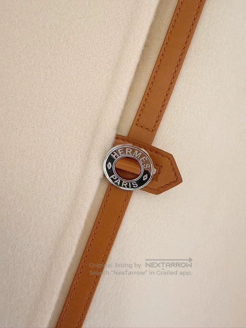 Hermes Hermes Eggshell Double-Sided Cashmere Coat Size XXS / US 00 / IT 34 - 5 Thumbnail